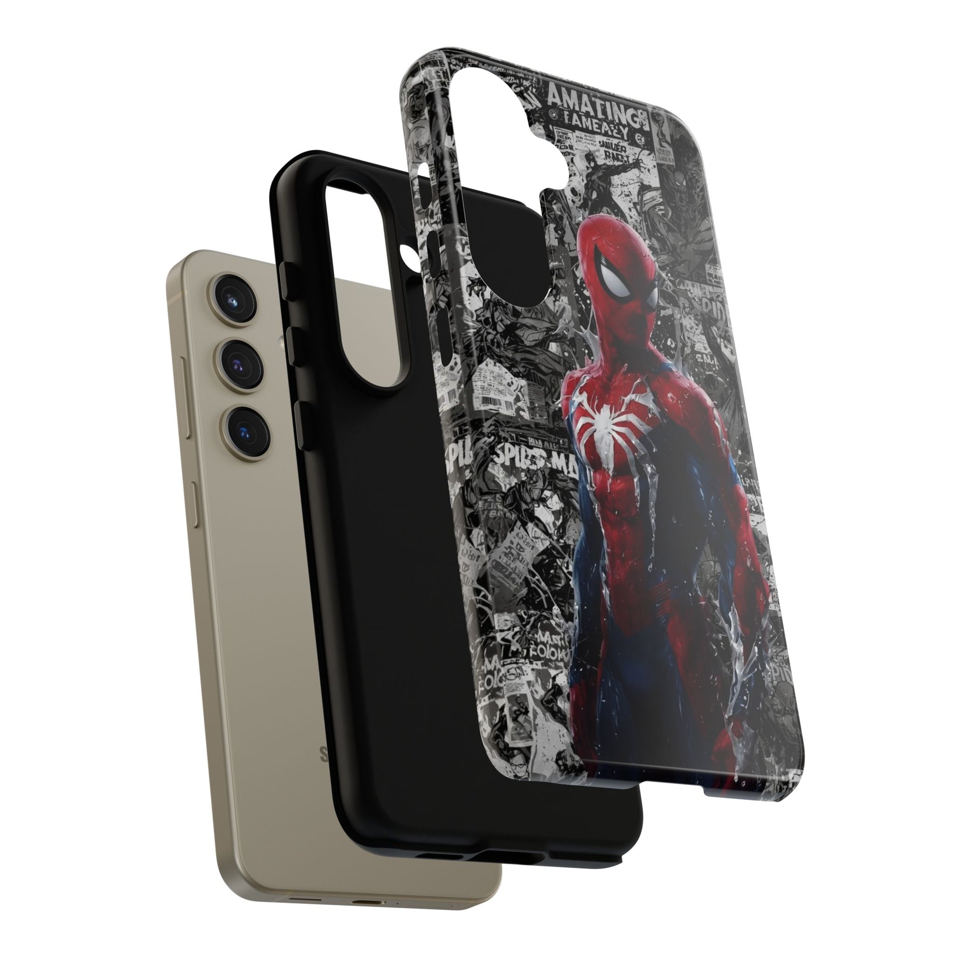 Spiderman Phone Case, Tough Cases for iPhones, Samsung, and Pixel