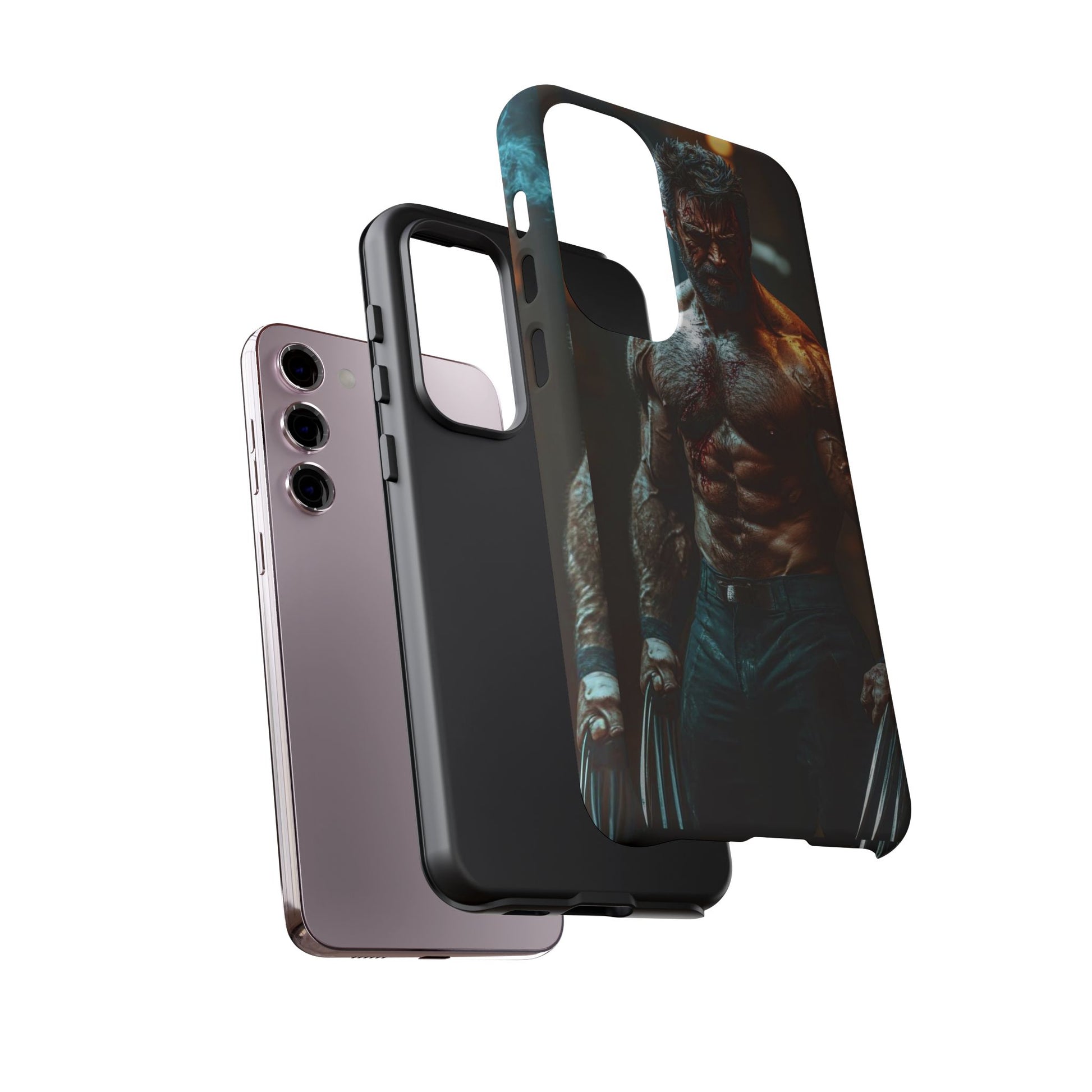 Marvel's Logan Wolverine Tough Cases for iPhones, Samsung, and Pixel