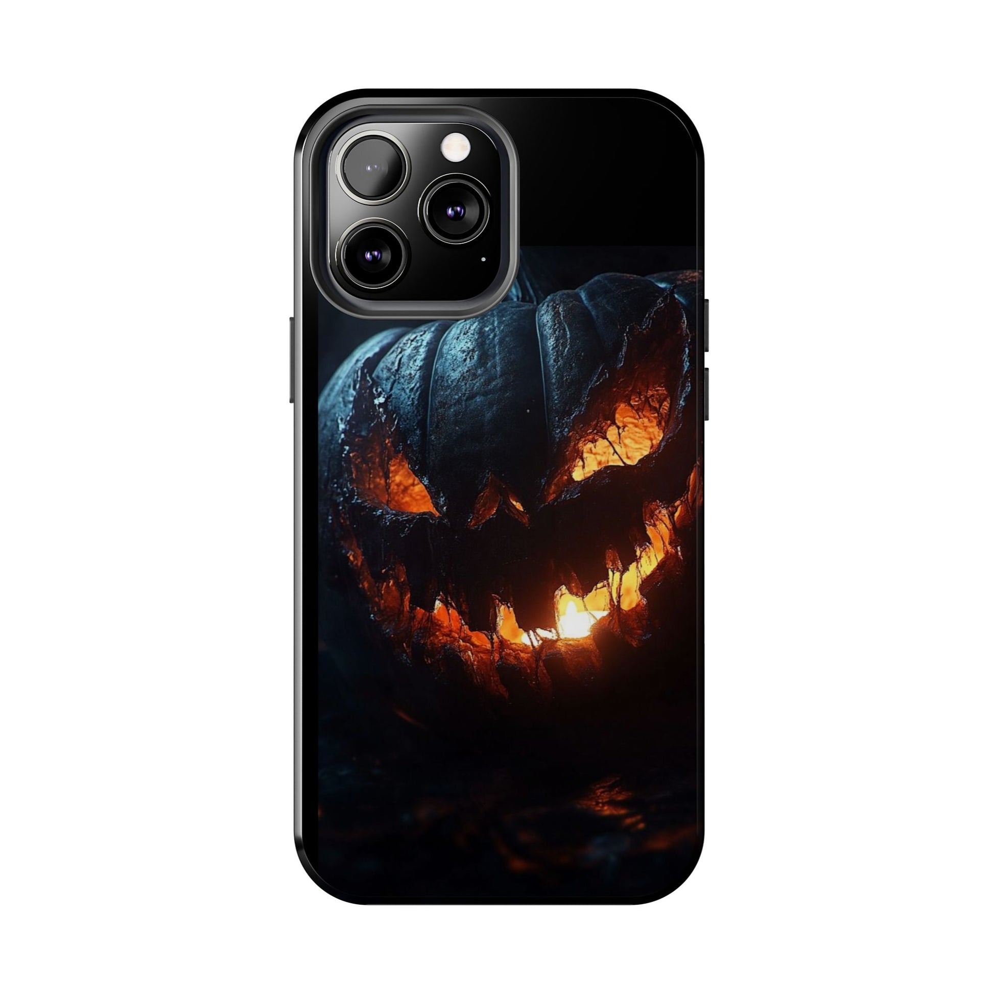 Scary Pumpkin Halloween Theme Phone Cases for iPhones & Samsung Phones
