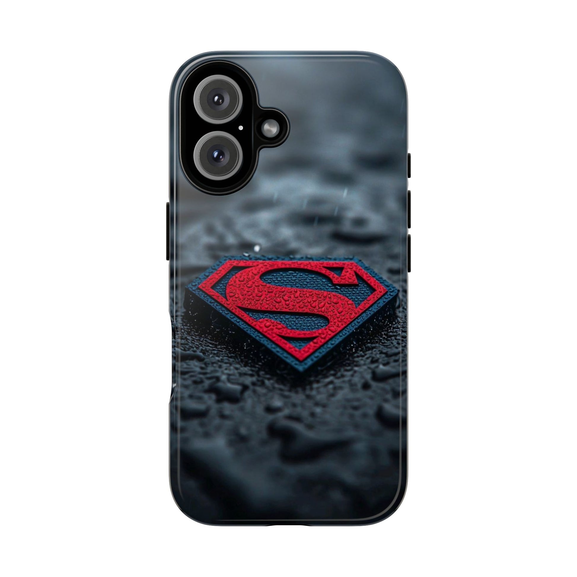 Superman Logo Tough Cases for iPhones, Samsung, and Pixel