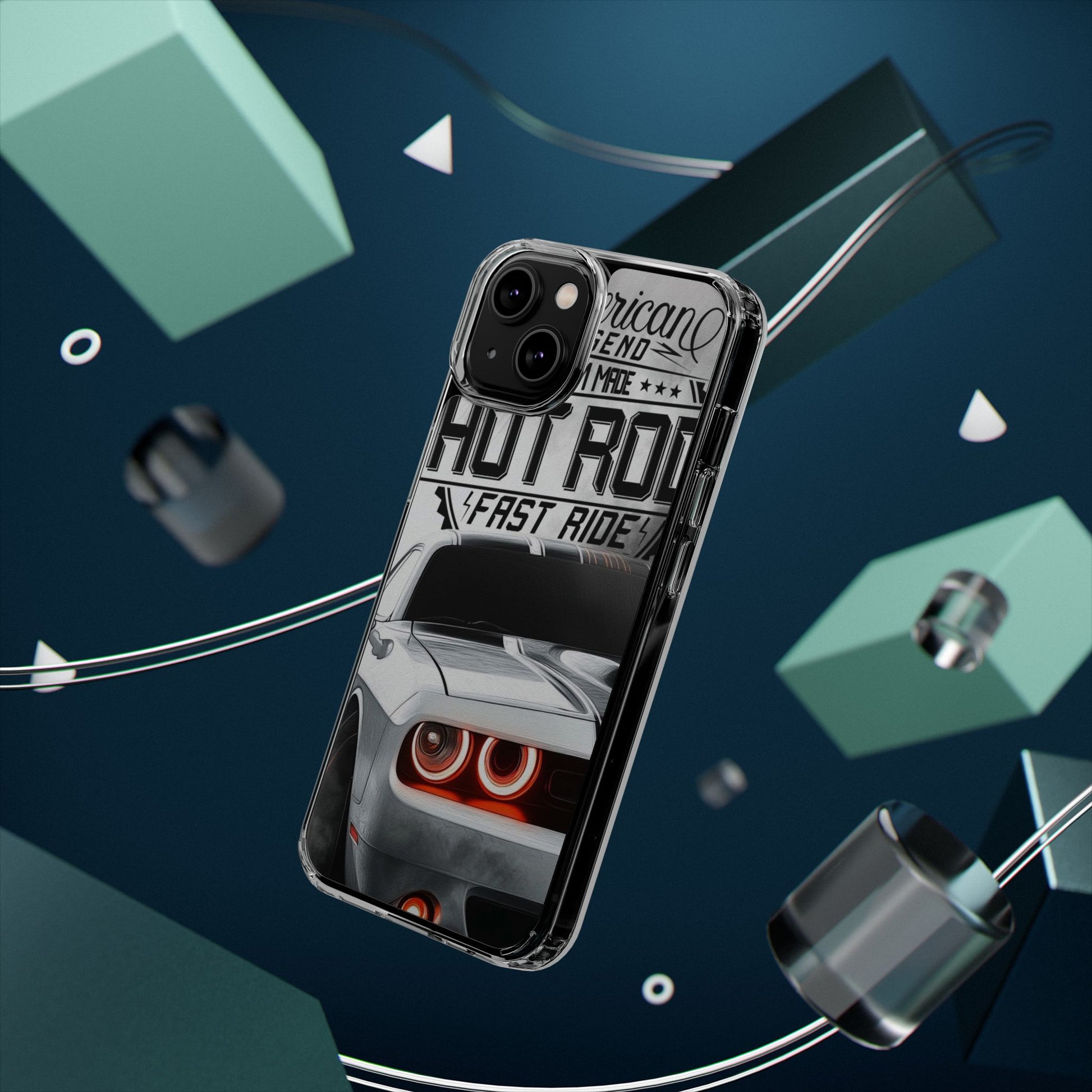 American Hot Rod Hell Cat Case for iPhone and Samsung phone