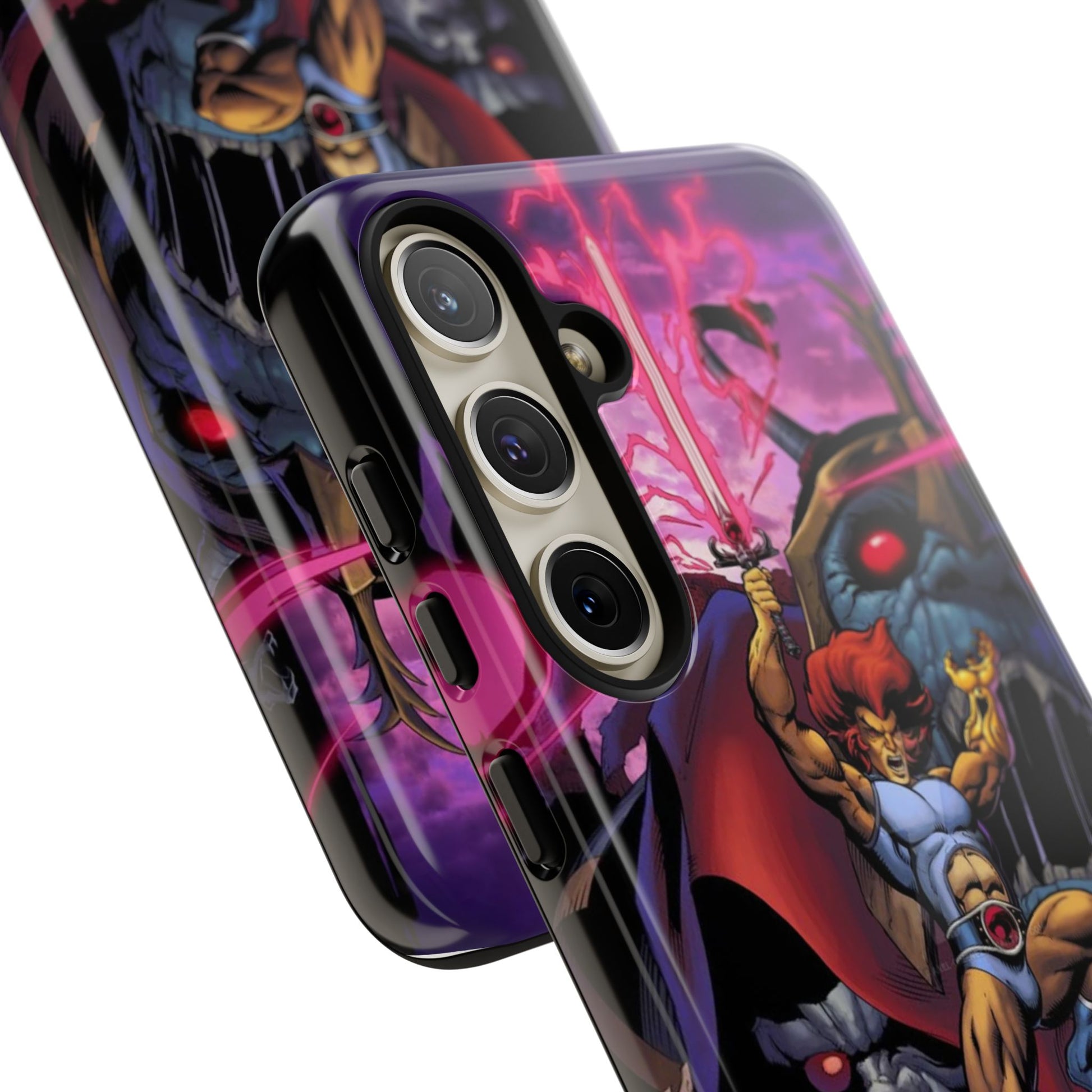 Thundercats Lion O x Mumra Tough Cases for iPhones, Samsung, and Pixel