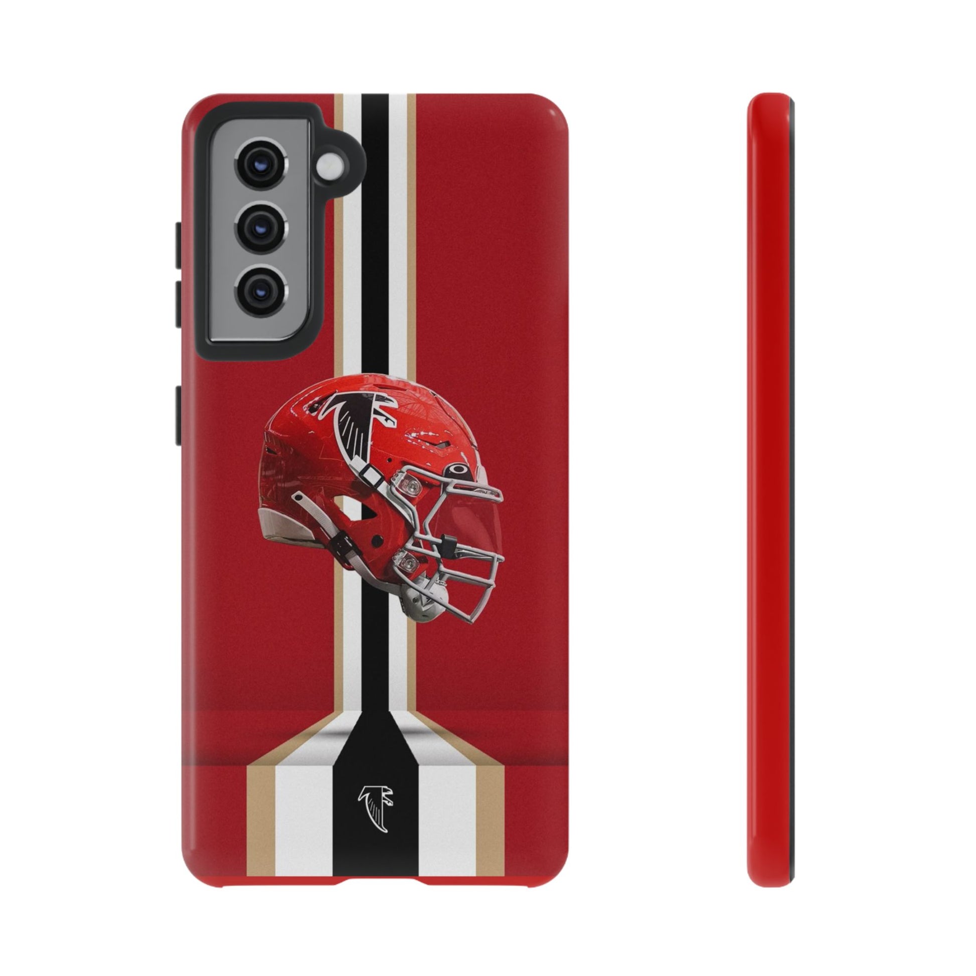 Atlanta Falcons Football Helmet Logo Tough Cases for iPhones, Samsung, and Pixel