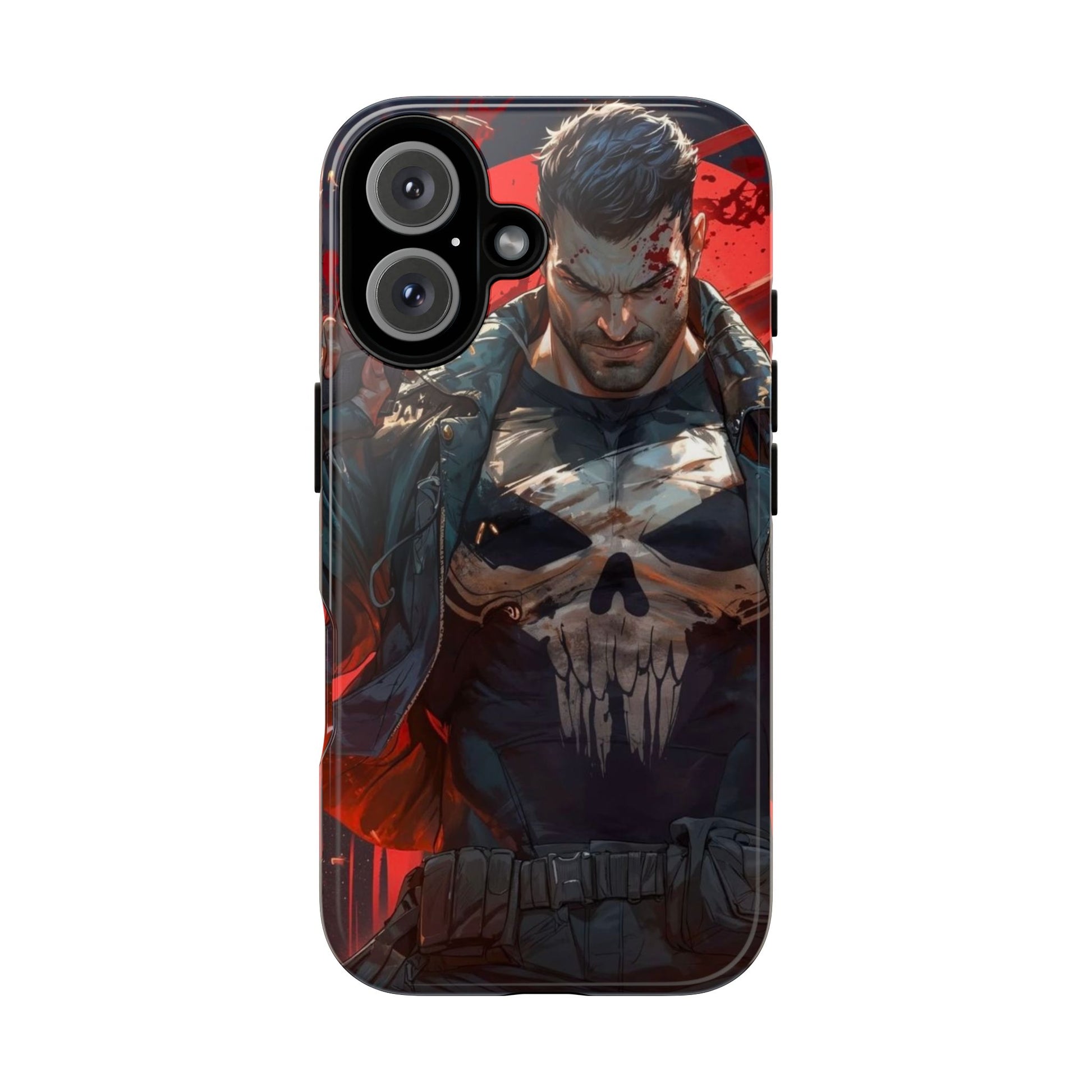 Punisher Tough Cases for iPhones, Samsung, and Pixel