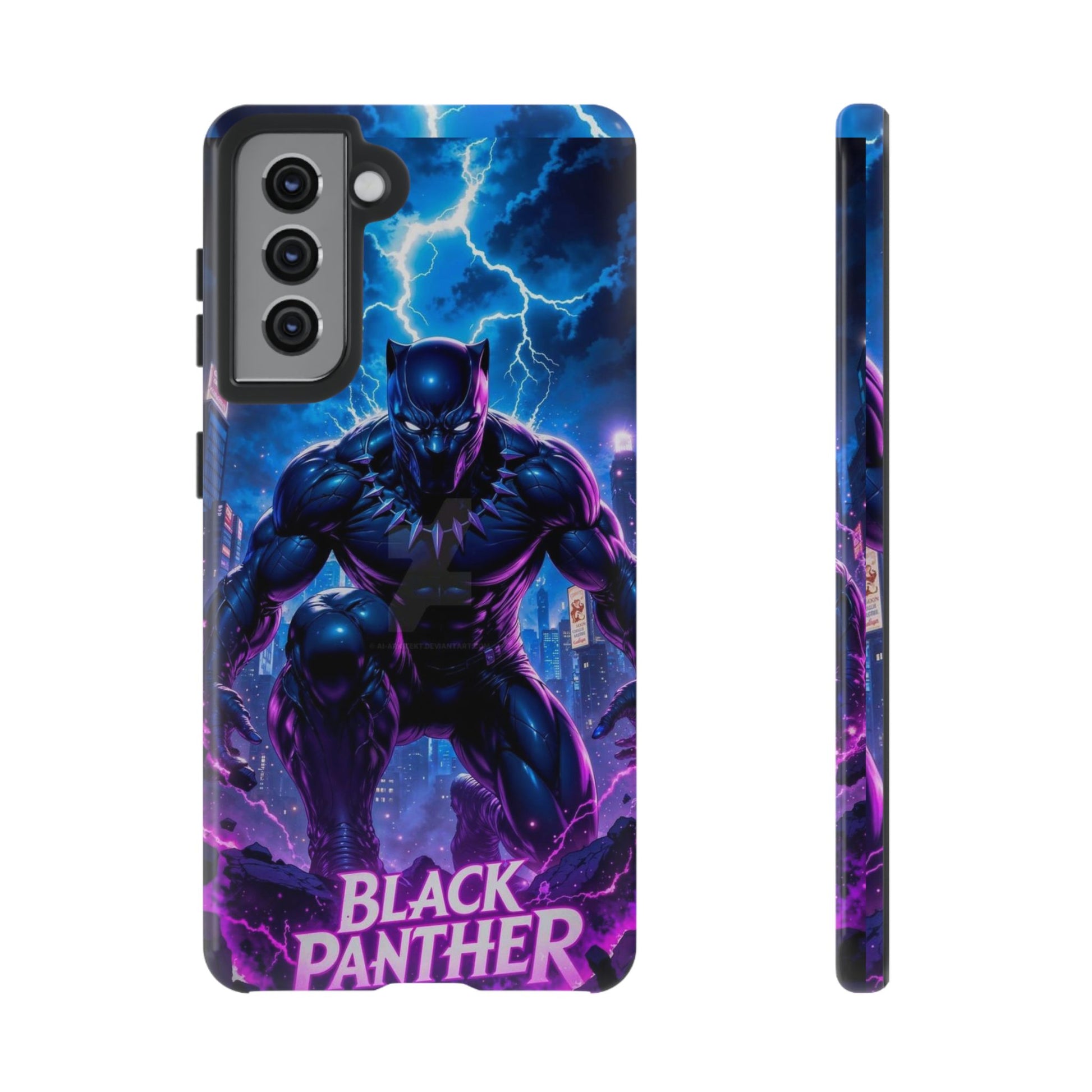 Black Panther Phone Case, Tough Cases for iPhones, Samsung, and Pixel