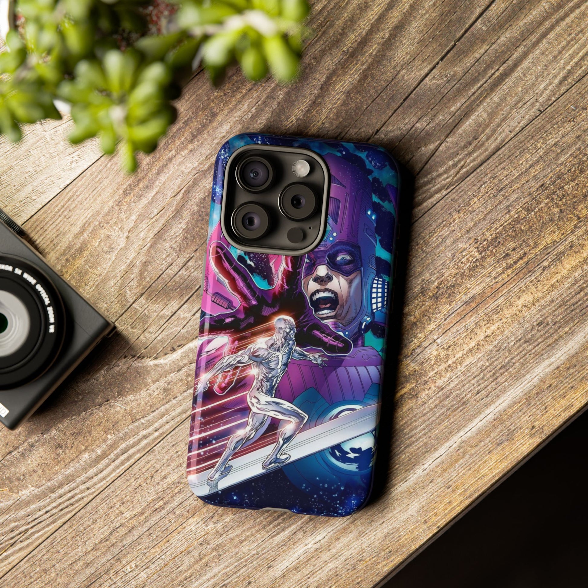 Galactus x Silver Surfer Marvel Phone Case, Tough Cases for iPhones, Samsung, and Pixel