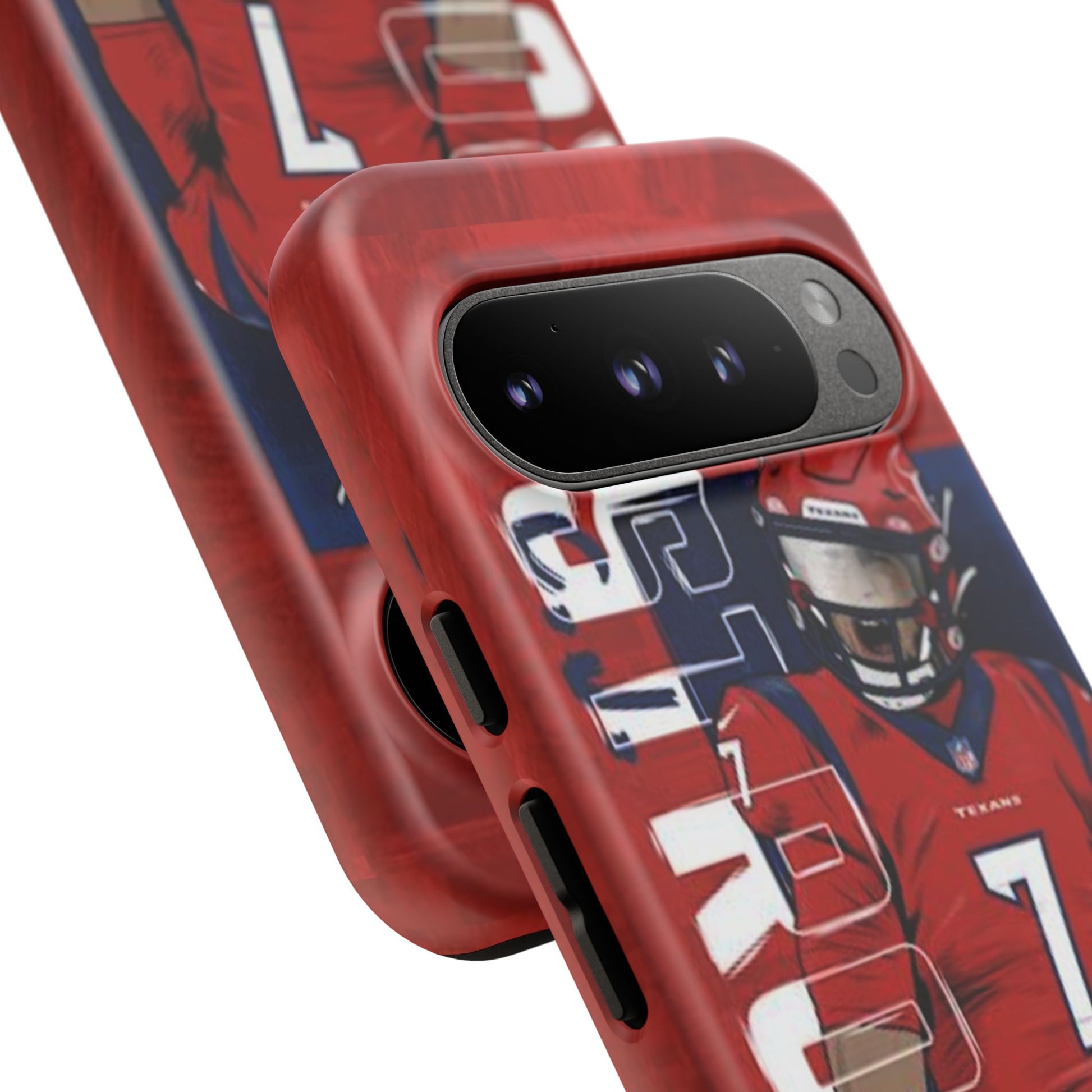 Houston Texans Football CJ Stroud Tough Cases for iPhones, Samsung, and Pixel