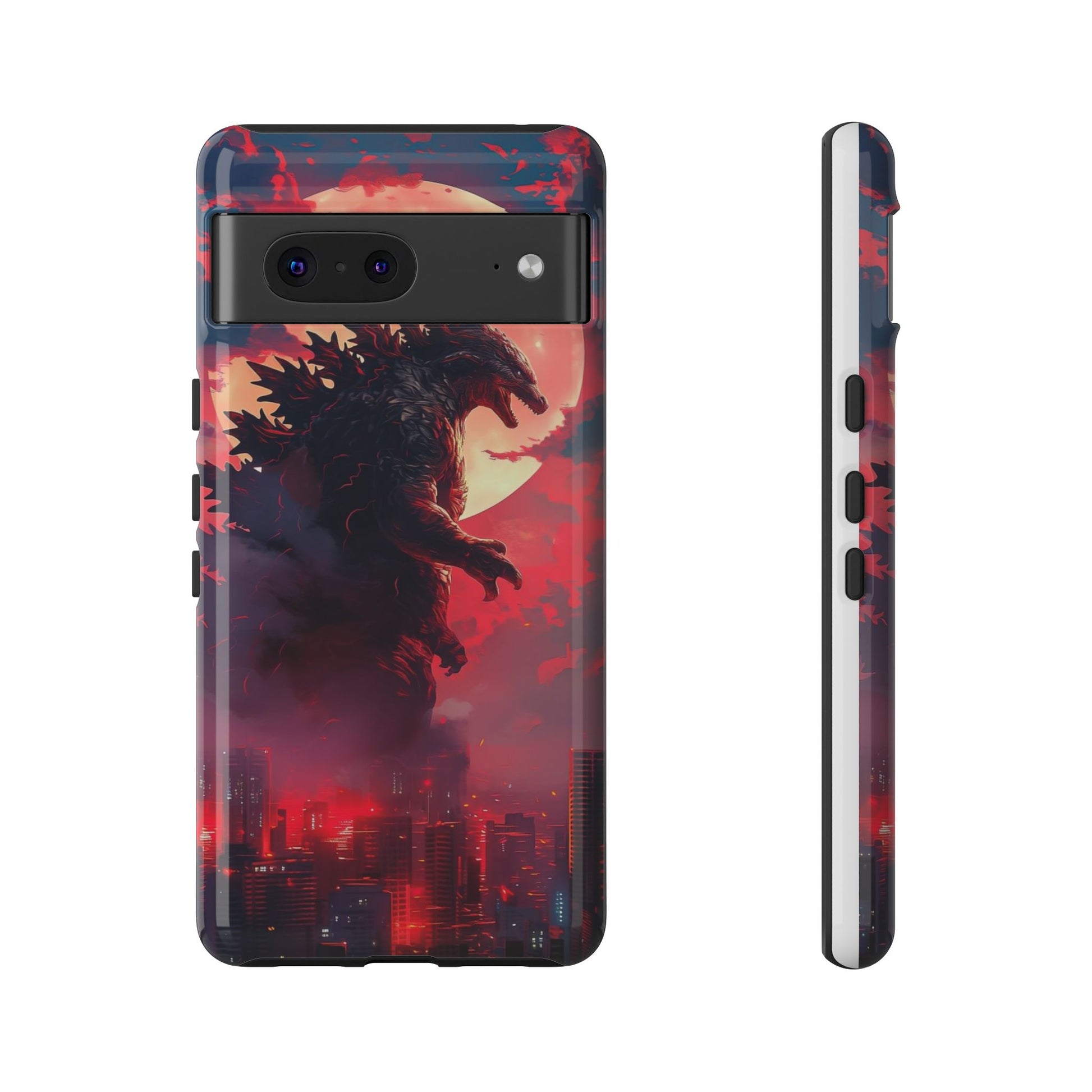 King of Monsters Godzilla Tough Phone Cases for iPhones, Samsung, and Pixel