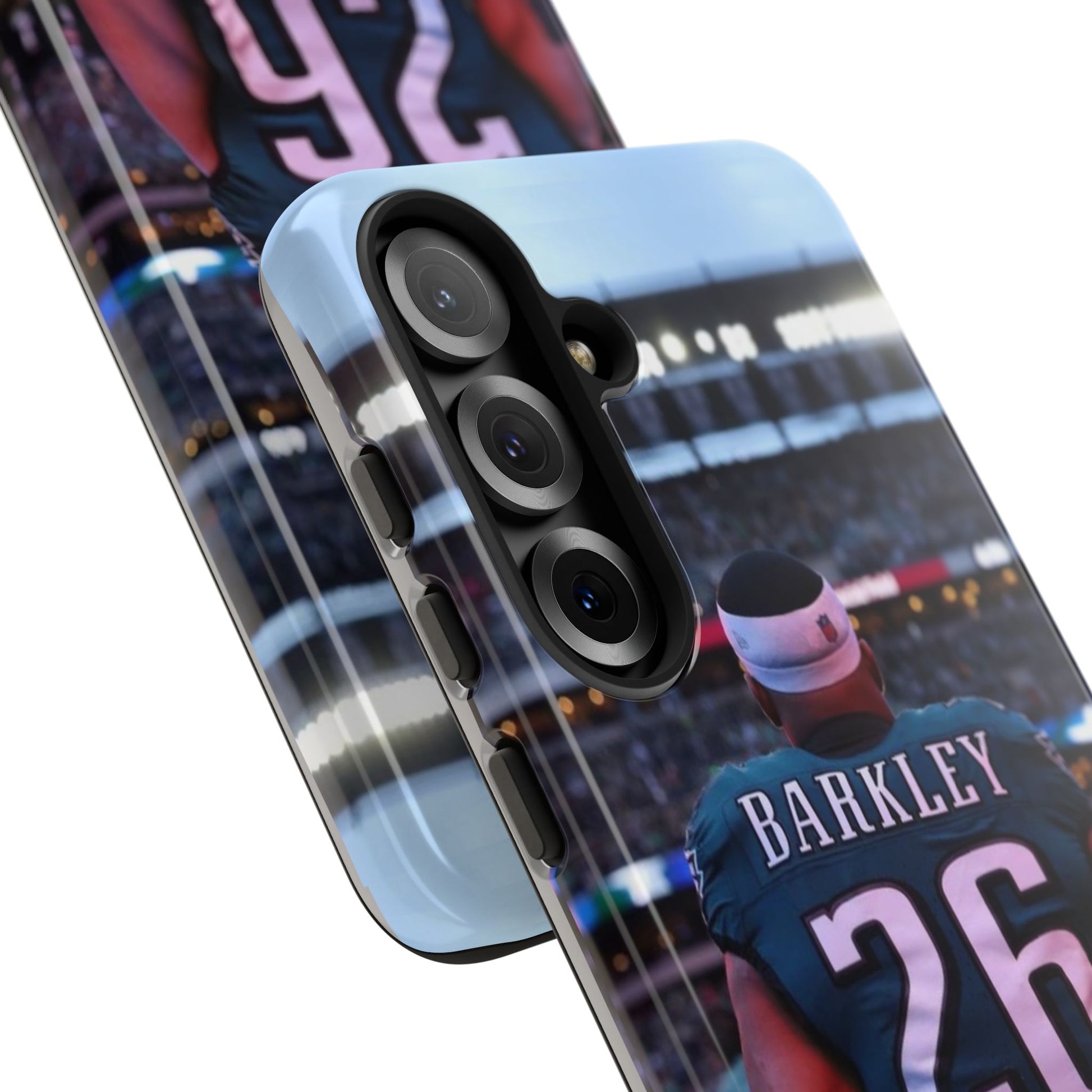 Eagles Football Saquon Barkley Tough Cases for iPhones, Samsung, and Pixel