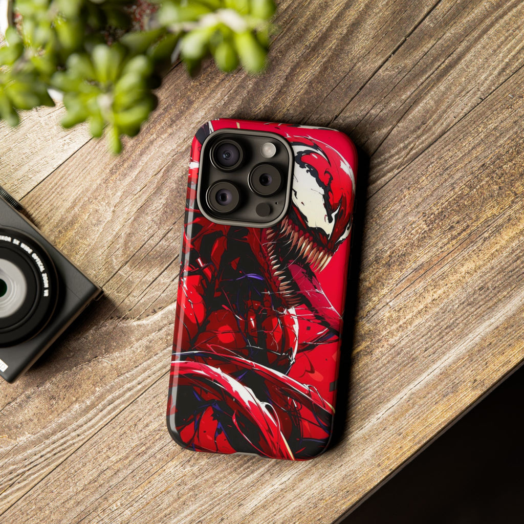 Carnage Marvel Villain Tough Cases for iPhones, Samsung, and Pixel