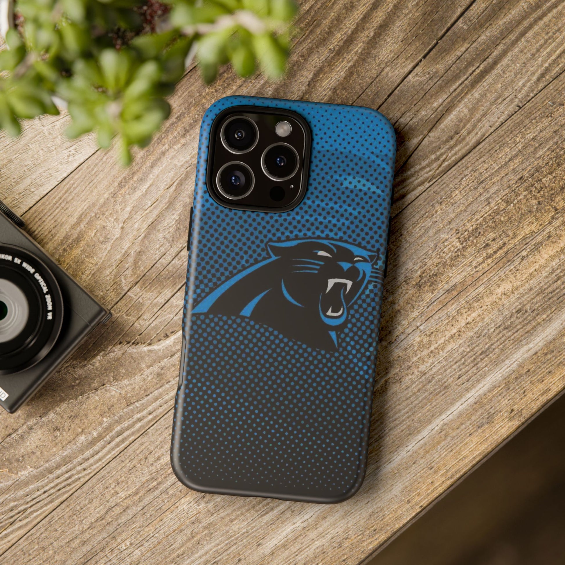 Carolina Panthers Football Logo Tough Cases for iPhones, Samsung, and Pixel