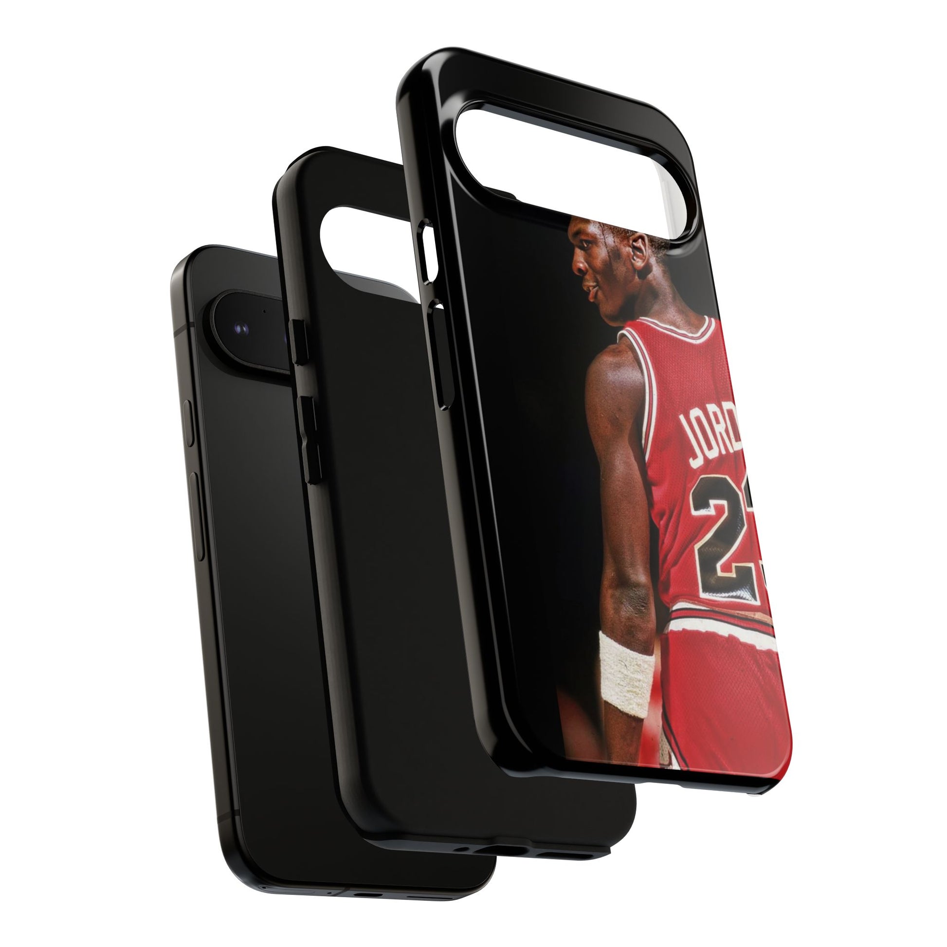 Basketball Legend Michael Jordan Tough Cases for iPhones, Samsung, and Pixel