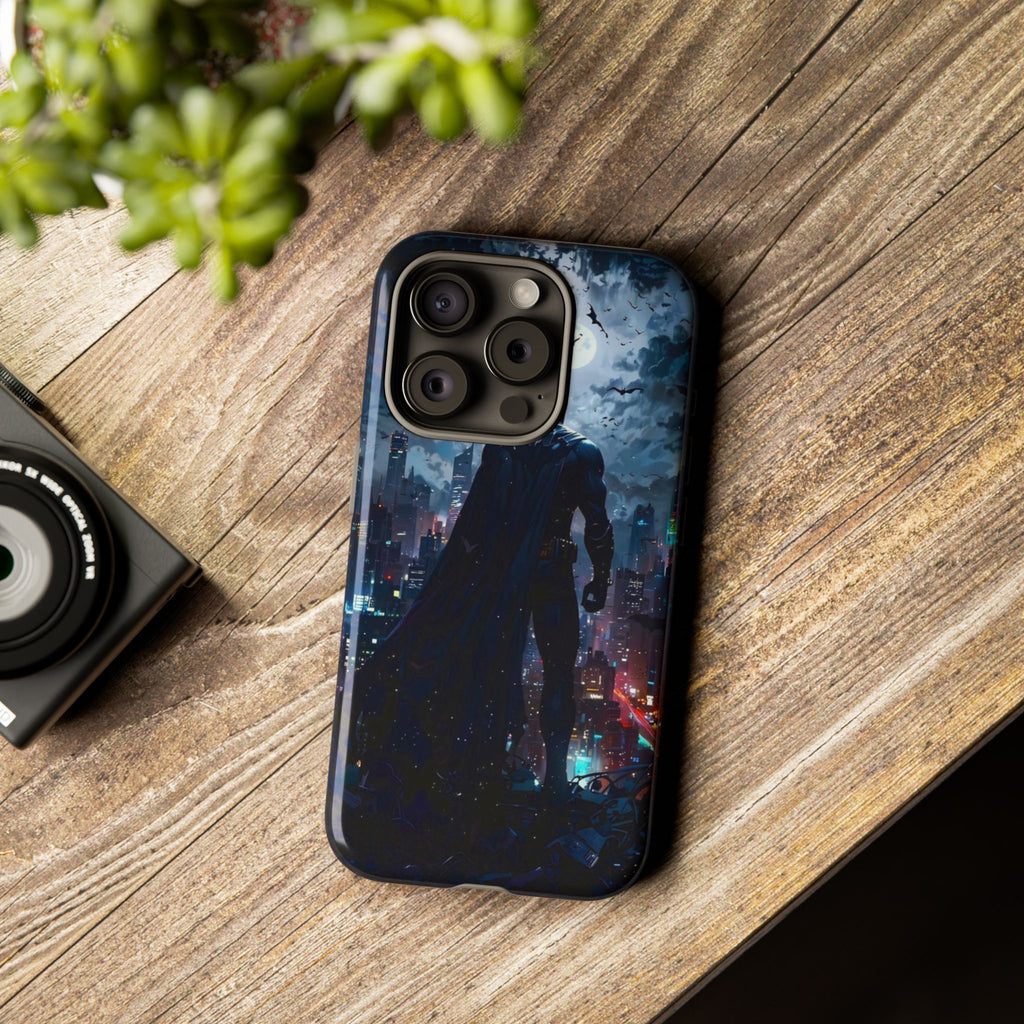 Gotham City Batman Tough Cases for iPhones, Samsung, and Pixel