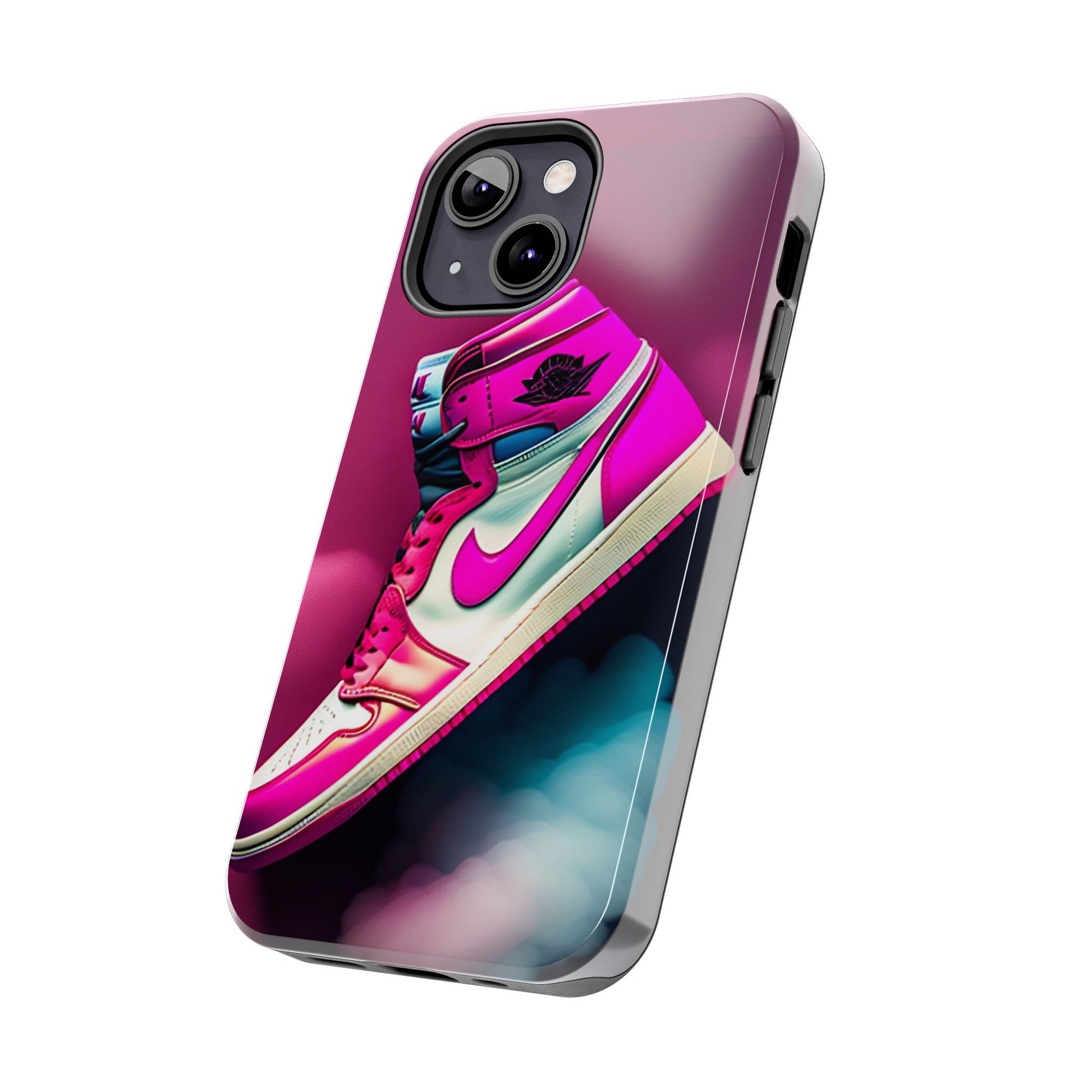 Pink Jordan Sneakers Phone Cases for iPhones & Samsung Phones