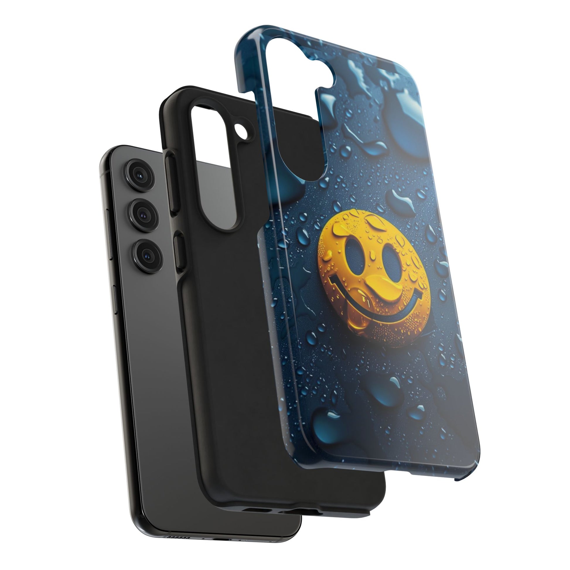 Be Happy Smiley Face Phone Cases for iPhones & Samsung Phones