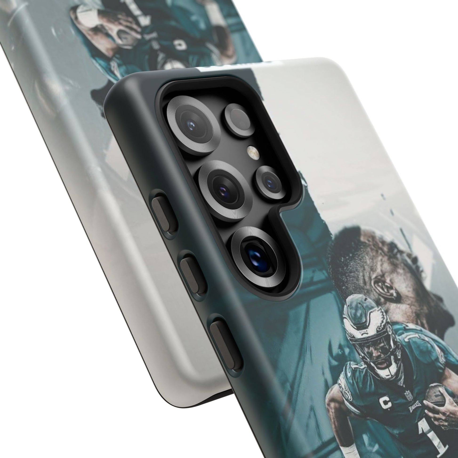 Jalen Hurts Eagles Football Tough Cases for iPhones, Samsung, and Pixel