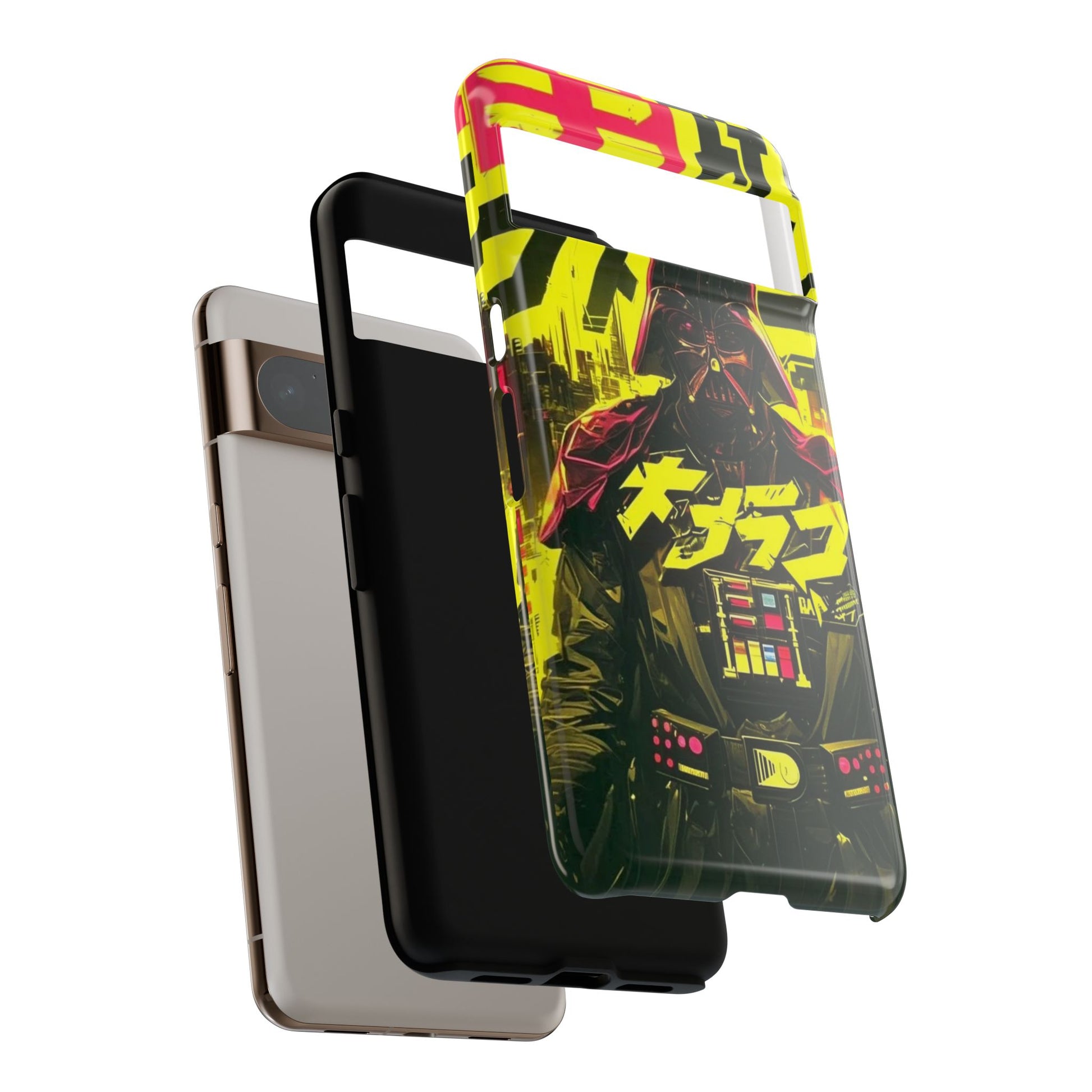 Cyberpunk X Vader Tough Cases for iPhones, Samsung, and Pixel