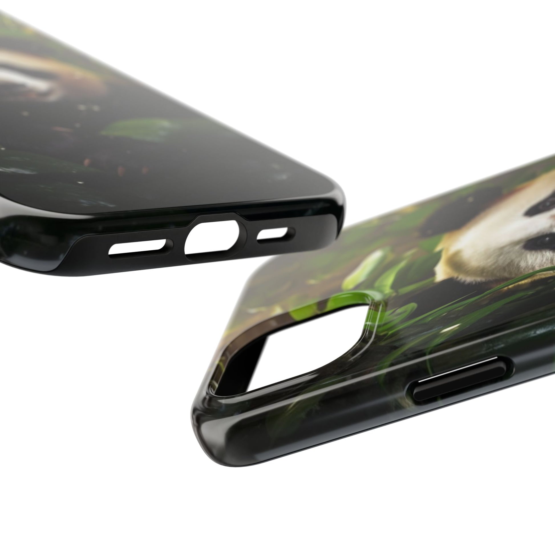 Smiling Panda Theme Phone Cases for iPhones & Samsung Phones