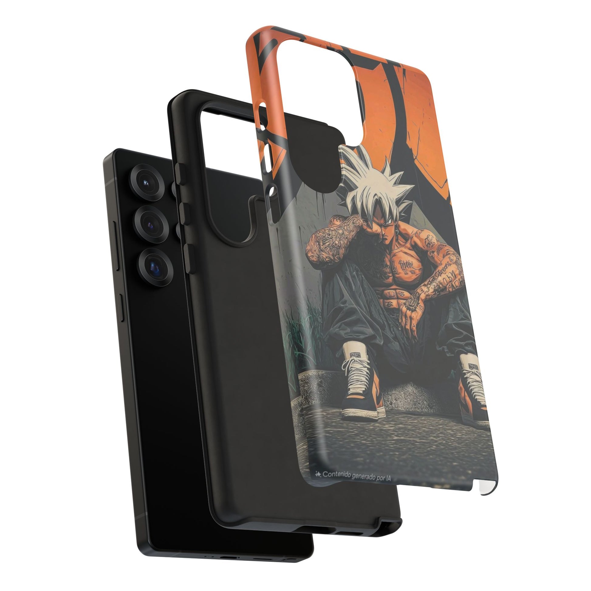 Anime DBZ Thug Tough Cases for iPhones, Samsung, and Pixel