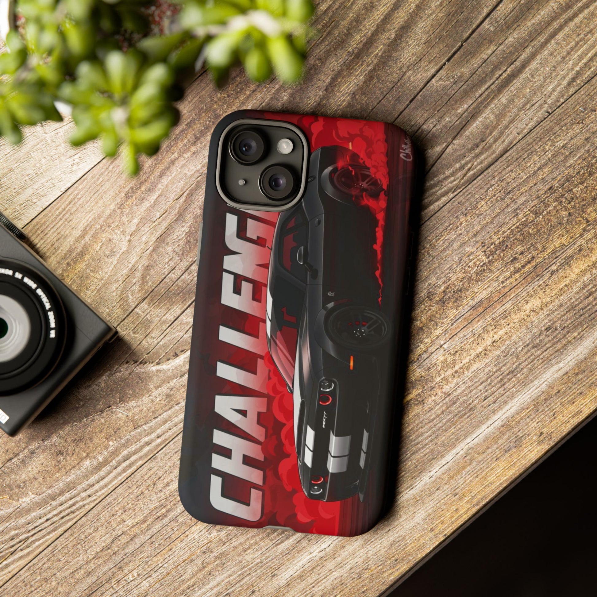 Hellcat Challenger Durable Tough Cases for iPhones, Samsung, and Pixel