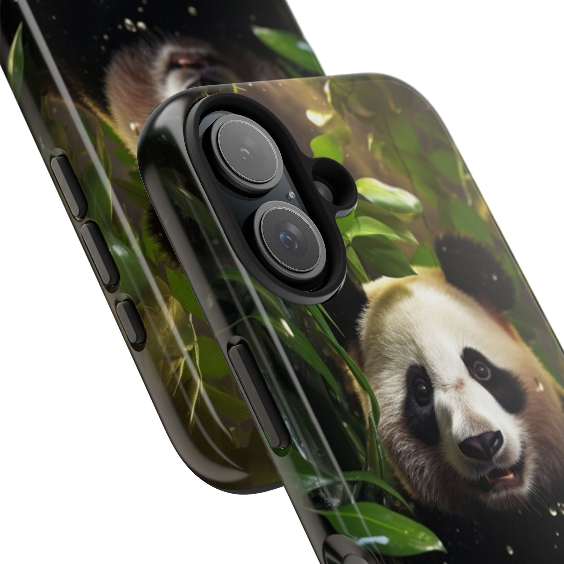 Smiling Panda Theme Phone Cases for iPhones & Samsung Phones
