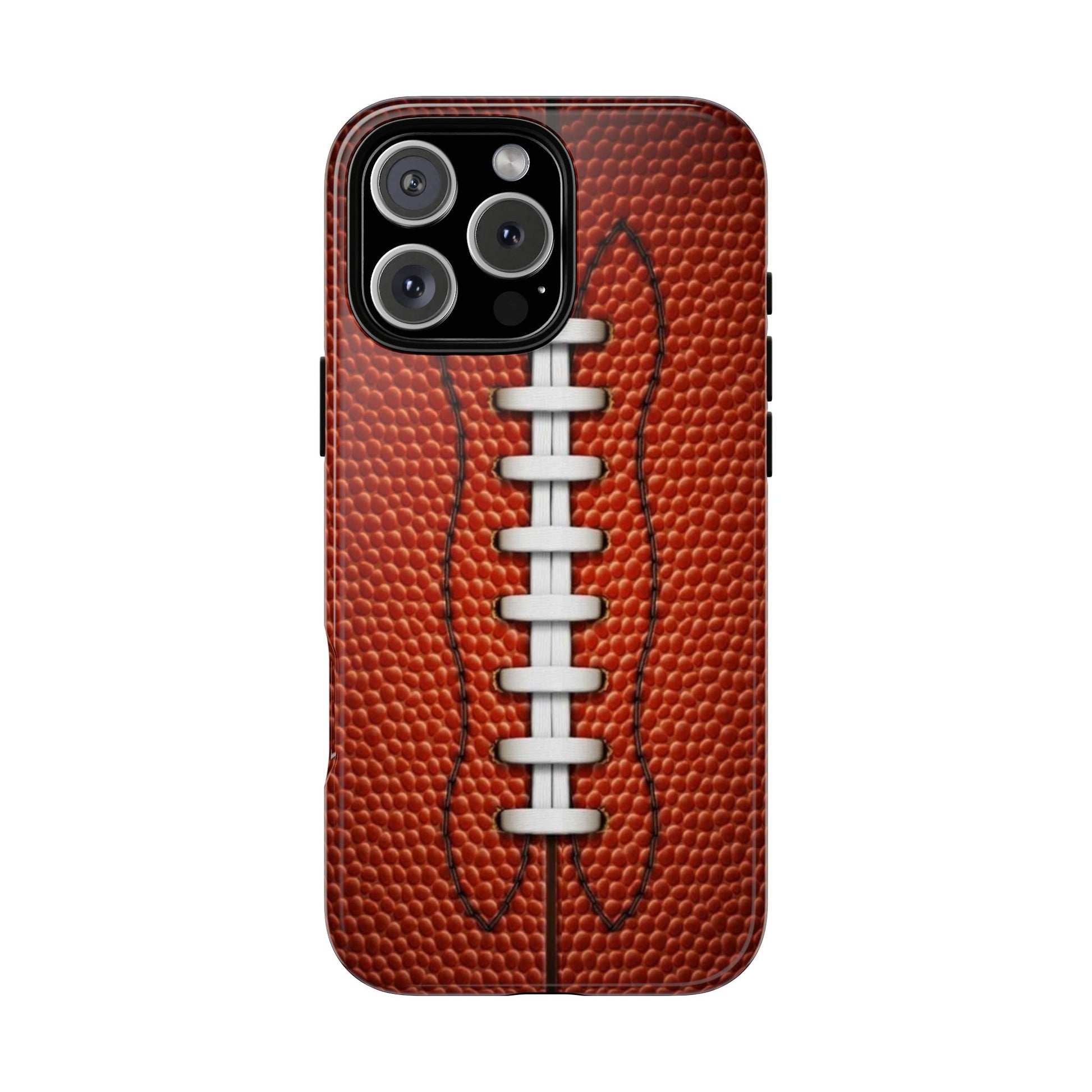 Football Pigskin Print Tough Cases for iPhones, Samsung, and Pixel