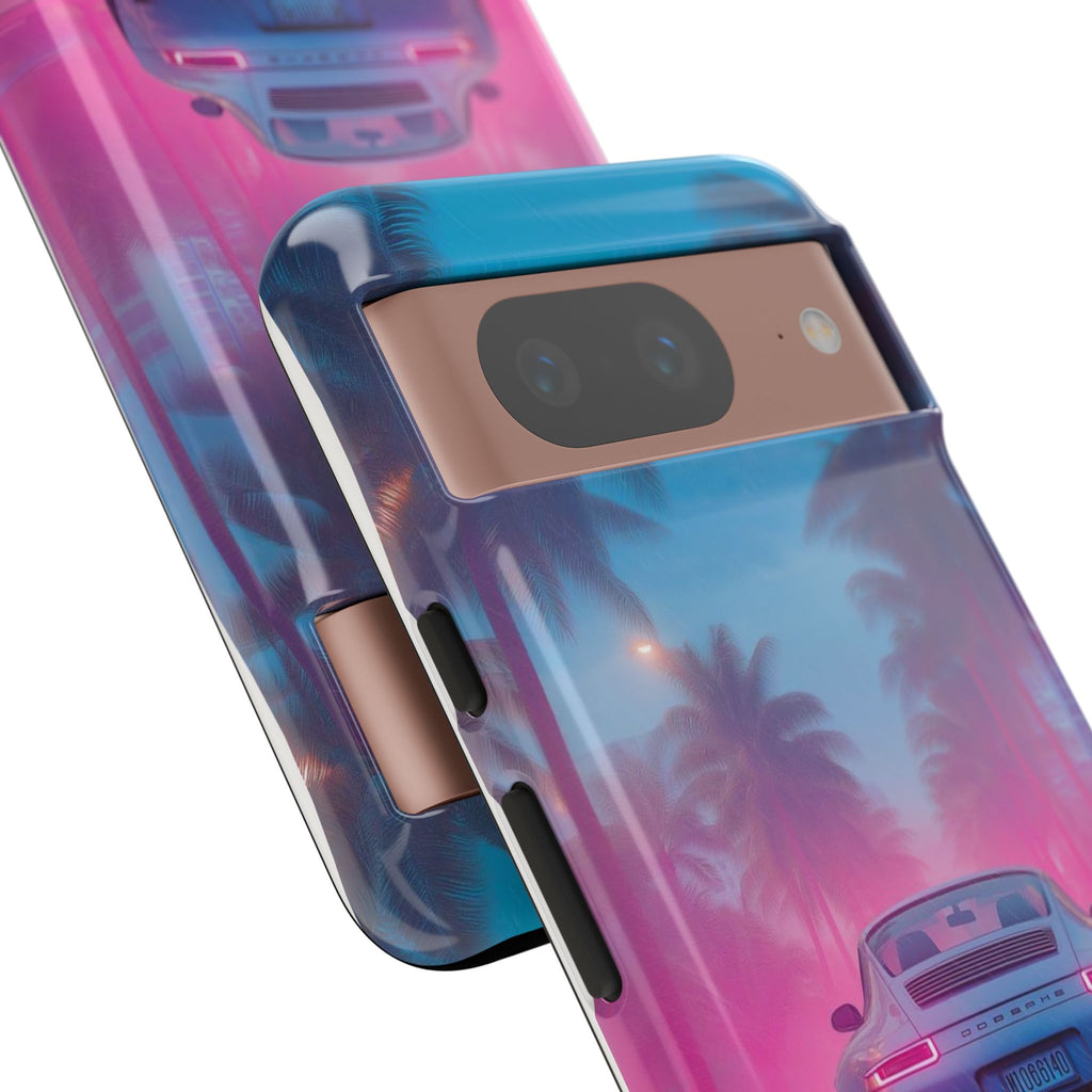 Miami Vice Porsche Phone Case for iPhone, Samsung Galaxy, & Pixel Phones