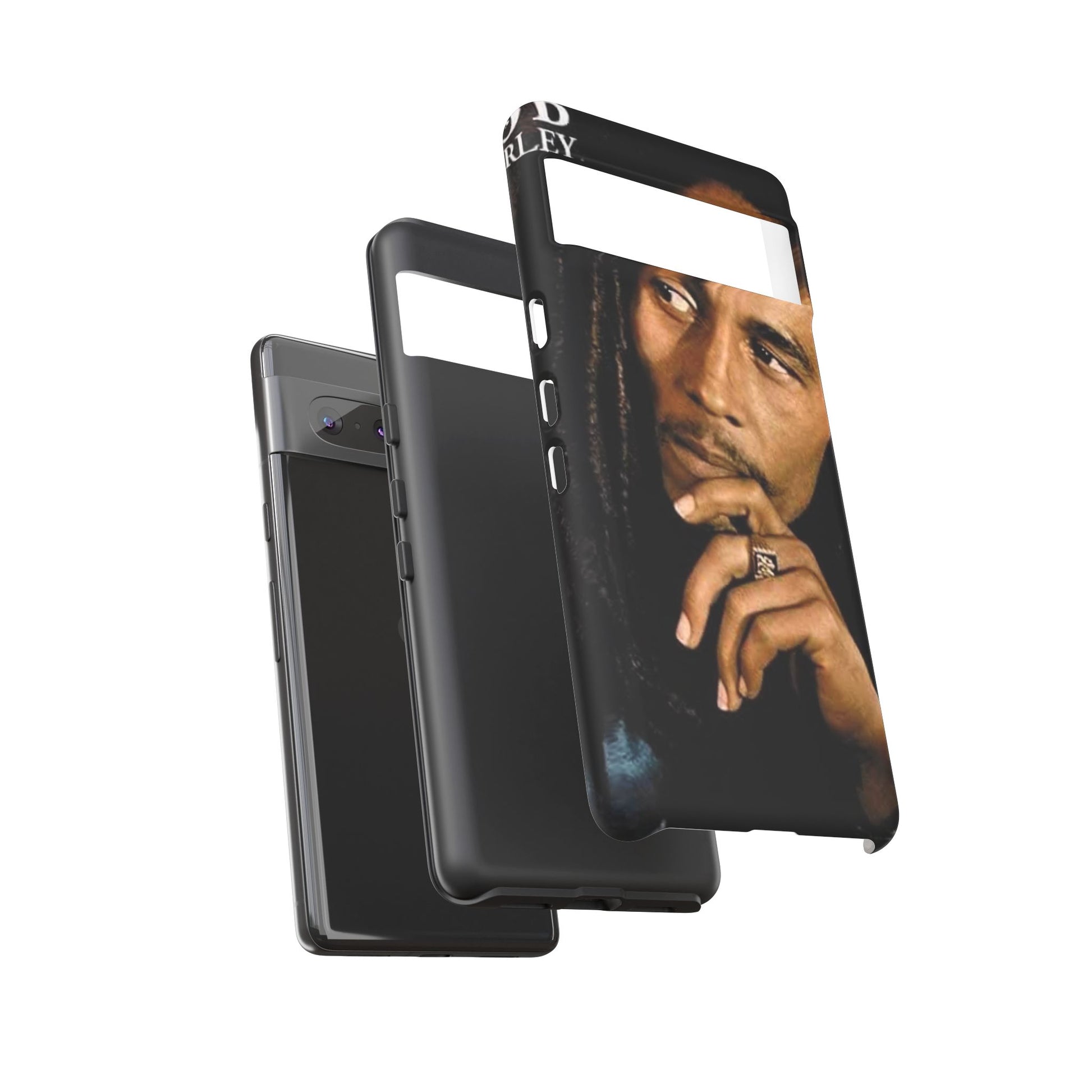 Marley Reggae Tough Cases for iPhones, Samsung, and Pixel