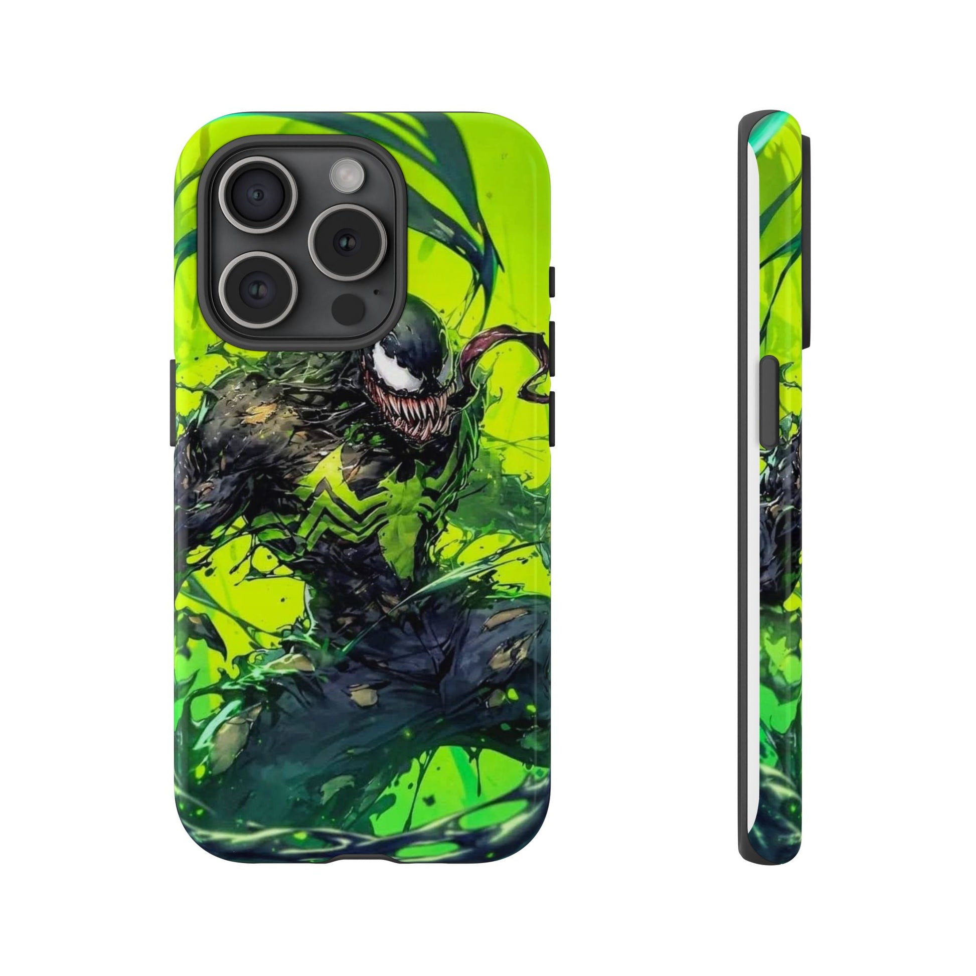 Evil Venom Phone Case, Tough Cases, Marvel Comics Phone for iPhones, Samsung, and Pixel