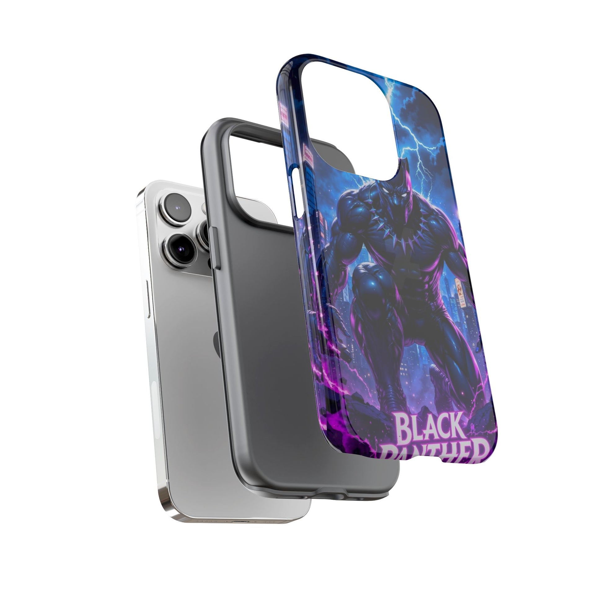 Black Panther Phone Case, Tough Cases for iPhones, Samsung, and Pixel