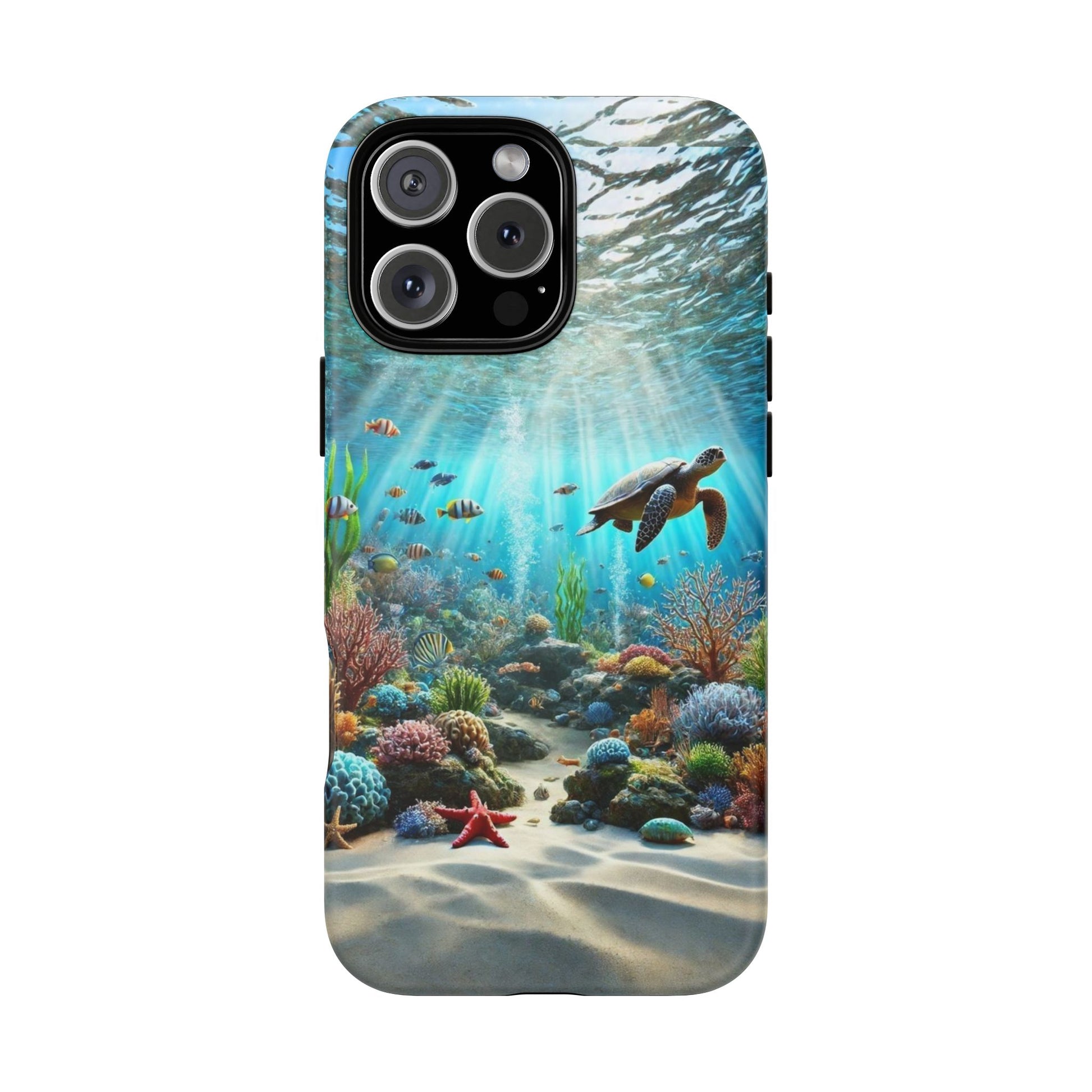 Under Sea Landscape Tough Cases for iPhones, Samsung, and Pixel