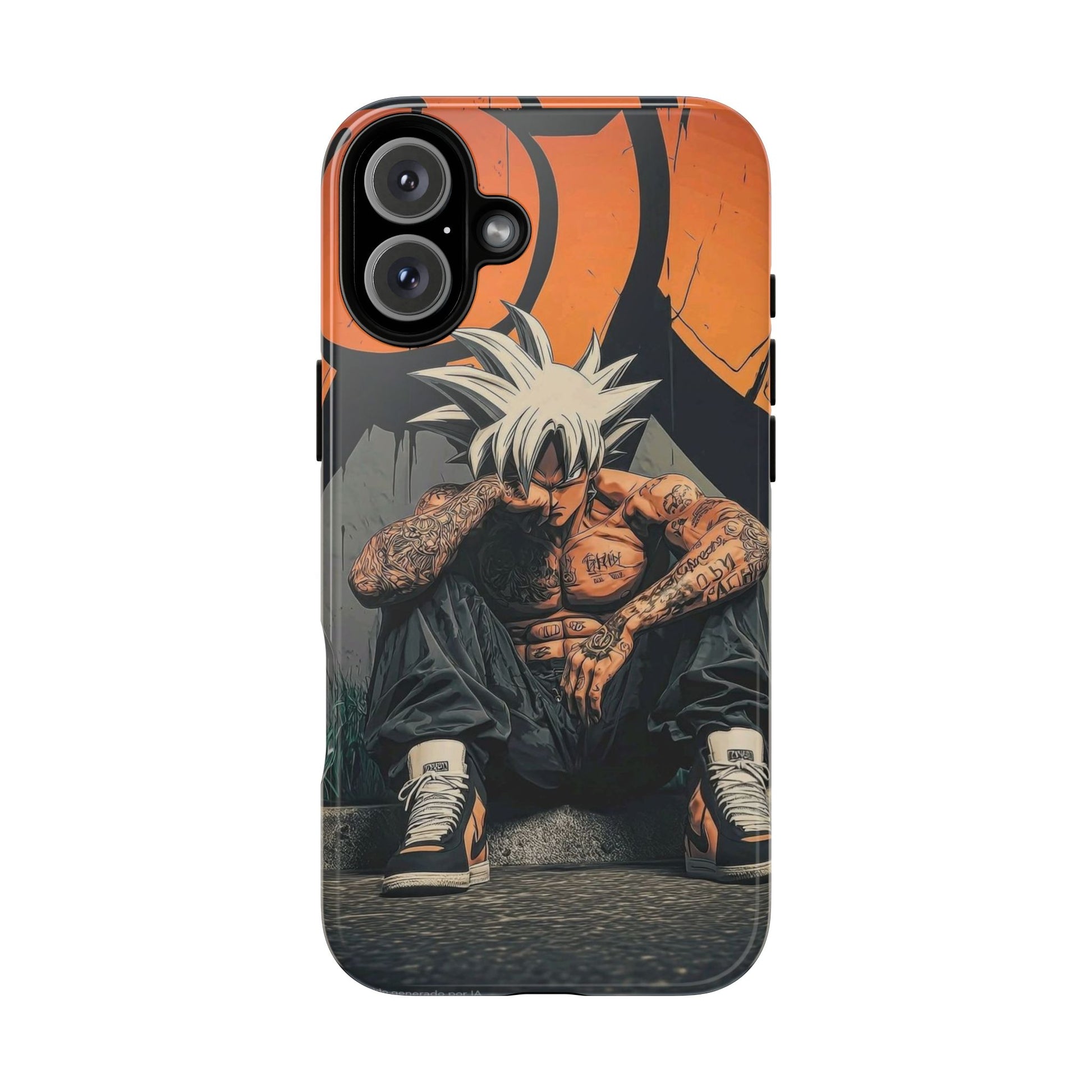Anime DBZ Thug Tough Cases for iPhones, Samsung, and Pixel