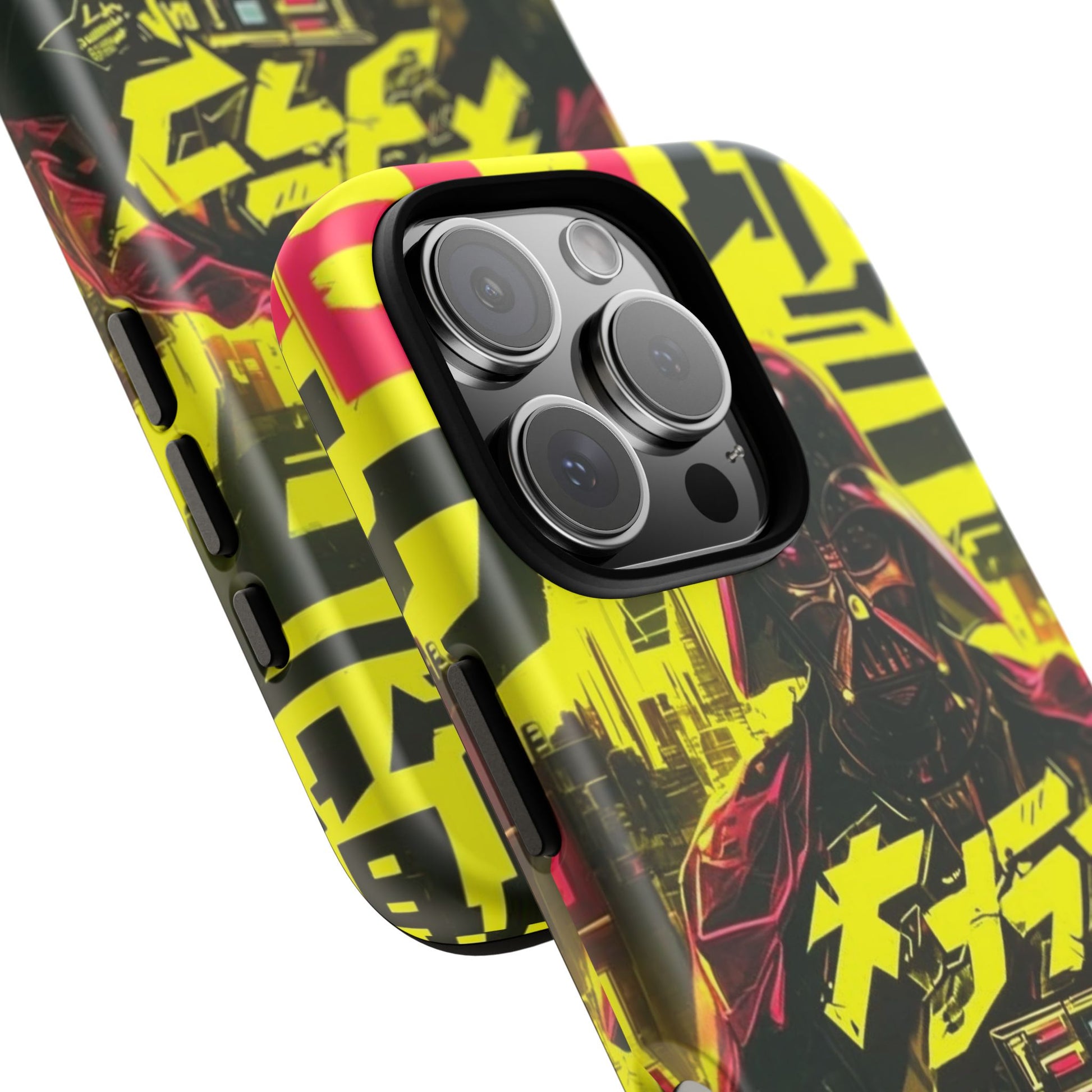 Cyberpunk X Vader Tough Cases for iPhones, Samsung, and Pixel