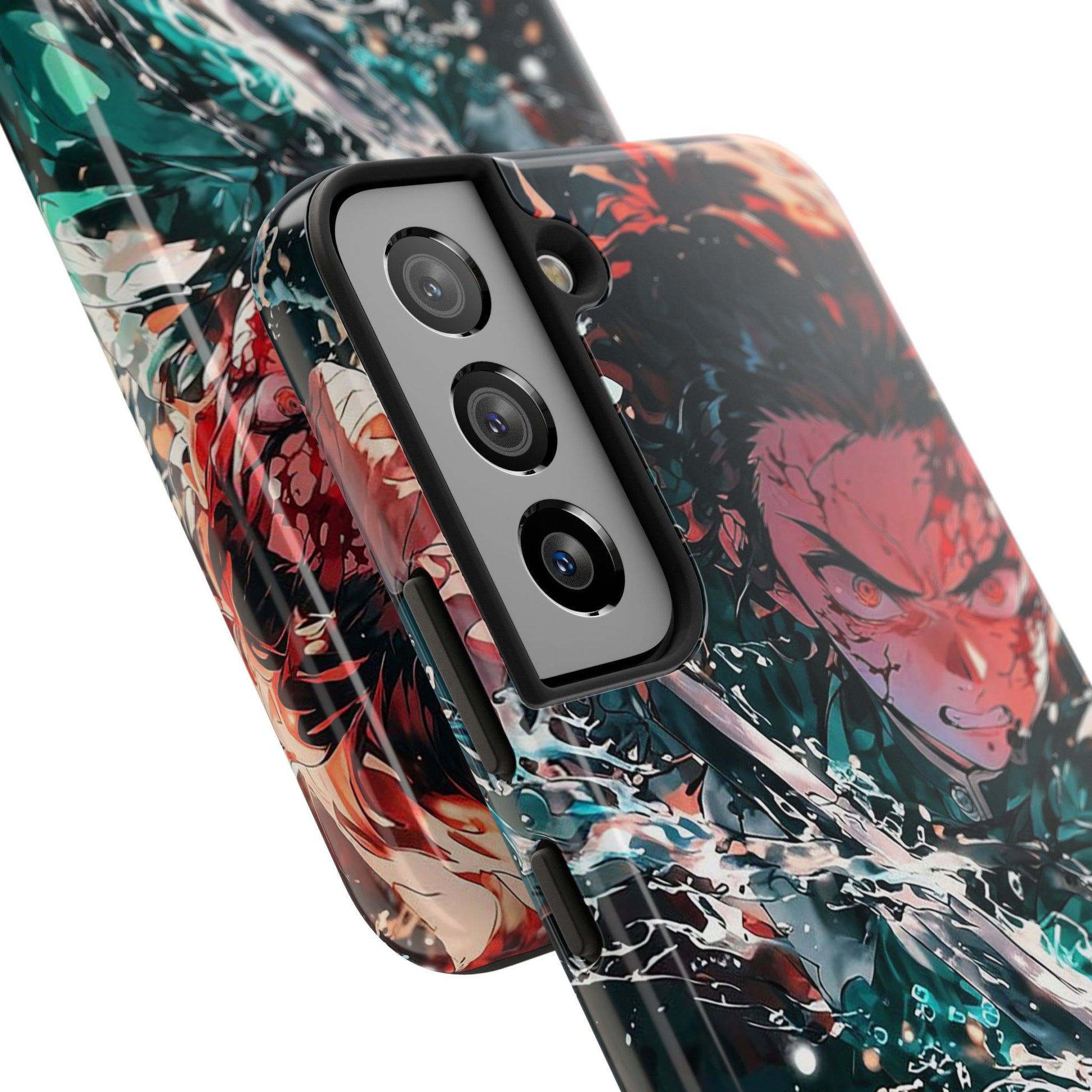 Demon Slayer Tanjiro Art Phone Case for iPhone & Samsung Galaxy Phones