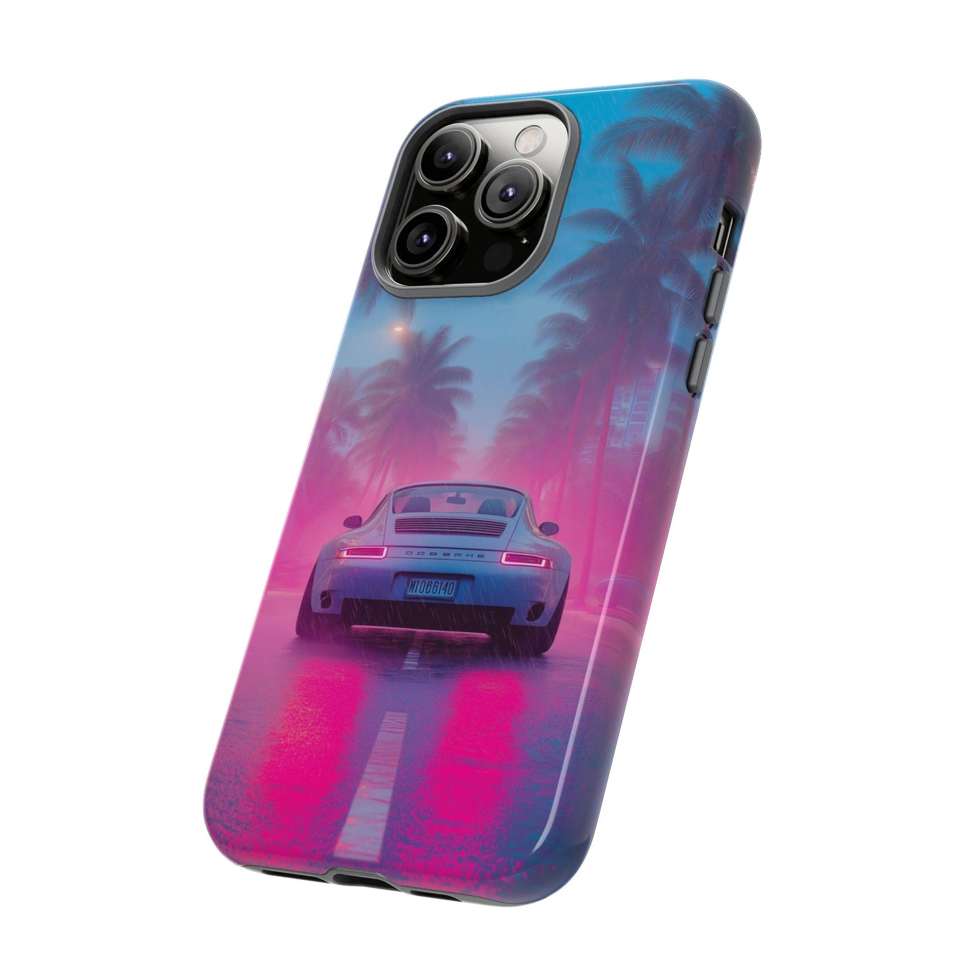 Miami Vice Porsche Phone Case for iPhone, Samsung Galaxy, & Pixel Phones
