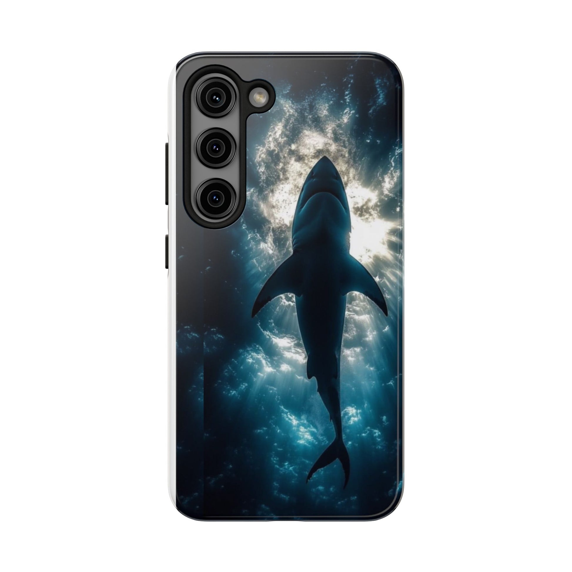 Great White Shark Themed Tough Phone Cases for Iphones & Samsung Phones