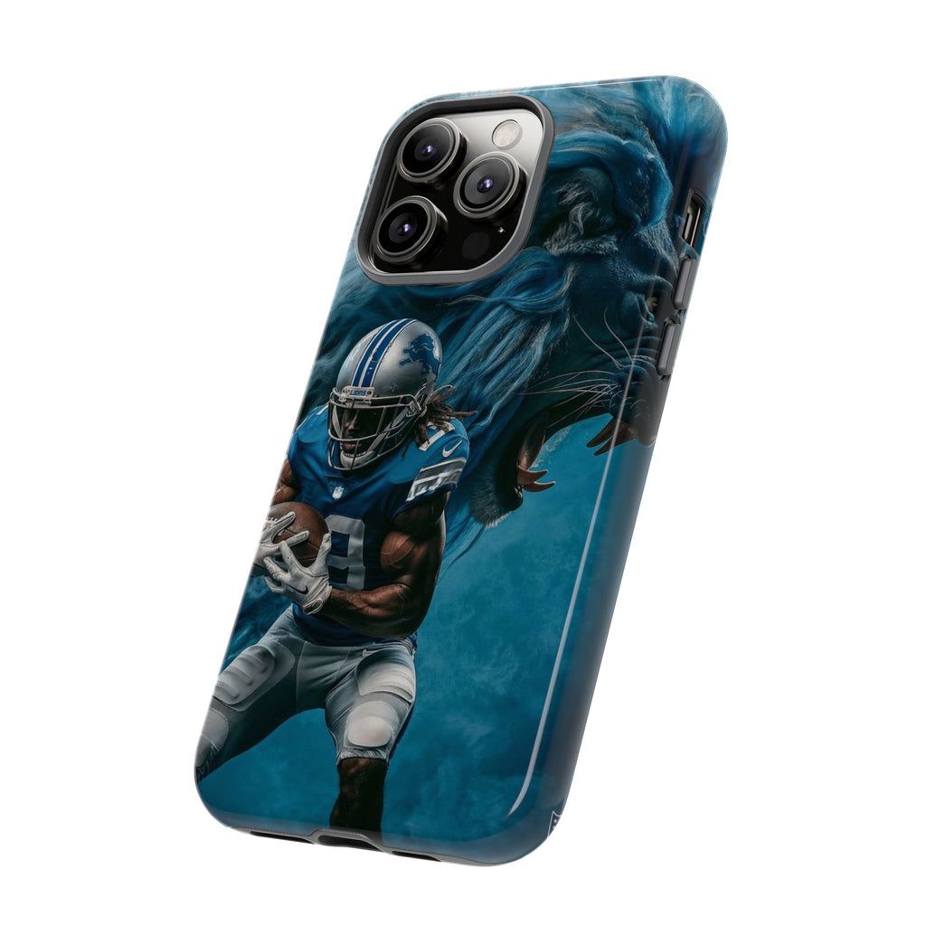 Detroit Lions Player Football Phone Case, Tough Cases for iPhones, Samsung, and Pixel