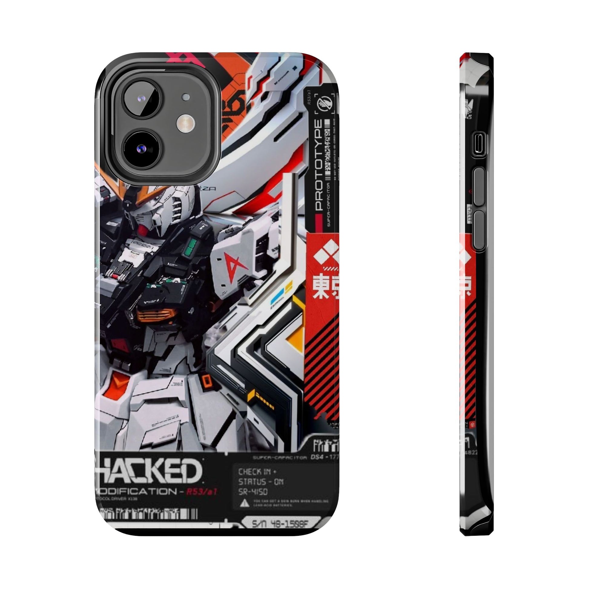 Anime Mecha Warrior Phone Case for iPhone & Samsung Galaxy Phones