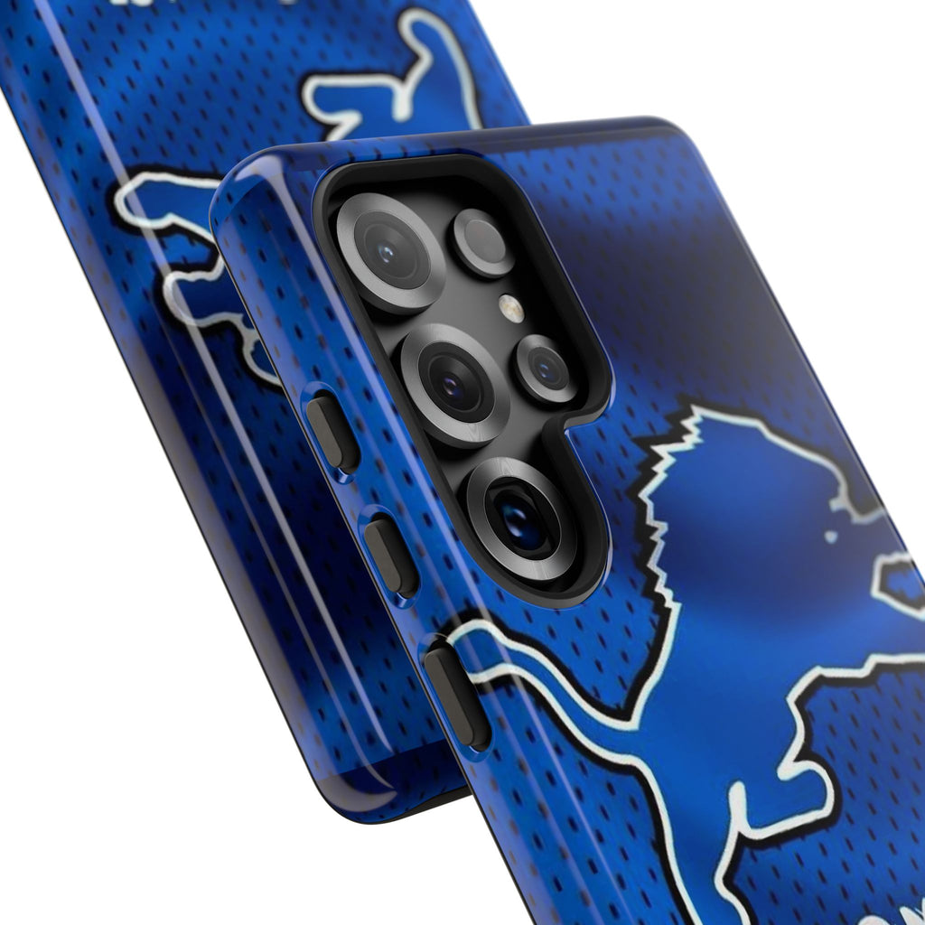 Detroit Lions Football Jersey Phone Case, Tough Cases for iPhones, Samsung, and Pixel