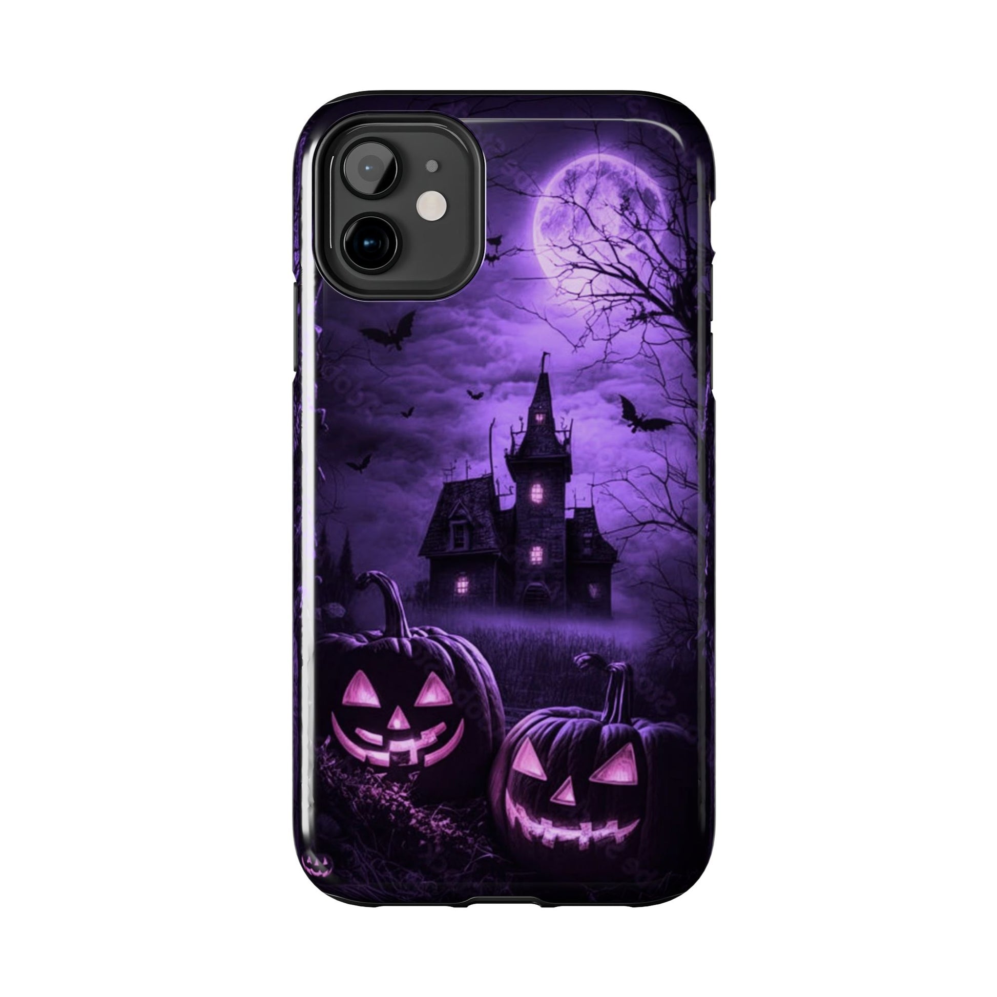 Haunted House Halloween Theme Phone Cases for iPhones & Samsung Phones