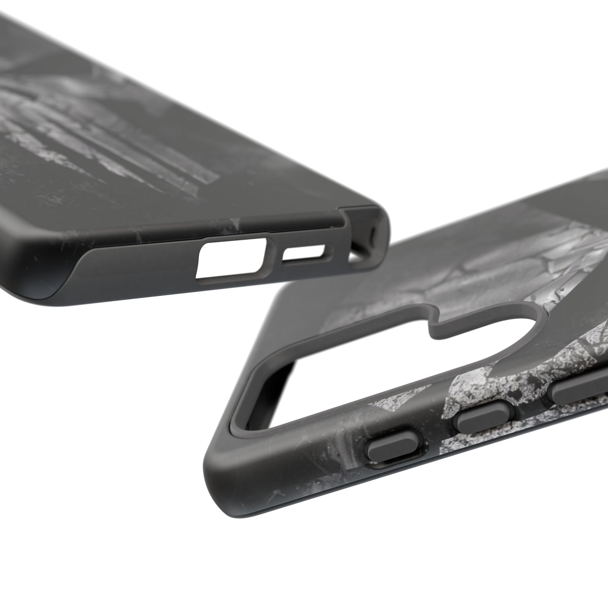 The Punisher Logo Art Tough Cases for iPhones, Samsung, and Pixel