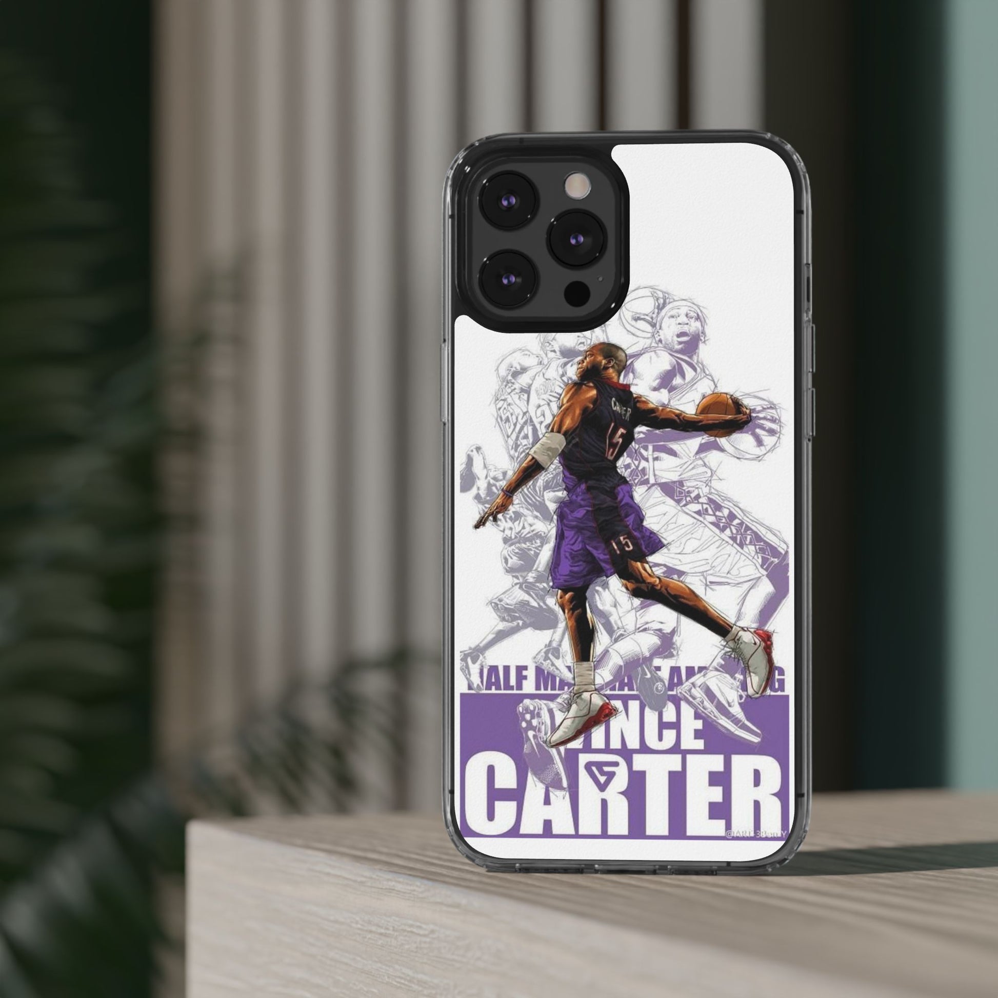 Slam Dunk Champ Vince Carter Protective Iphone and Samsung case