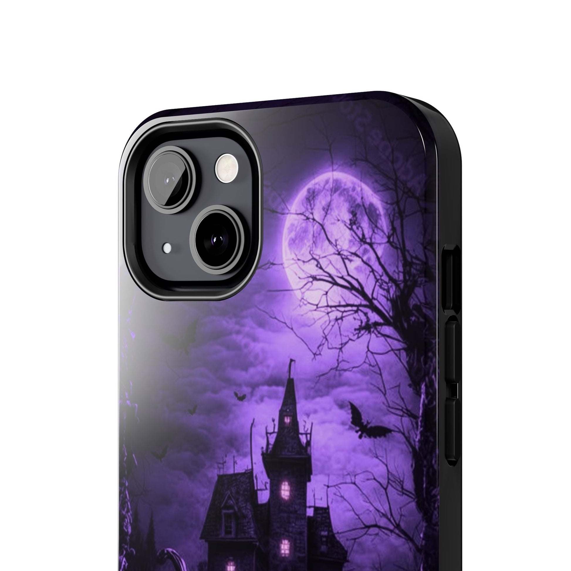 Haunted House Halloween Theme Phone Cases for iPhones & Samsung Phones