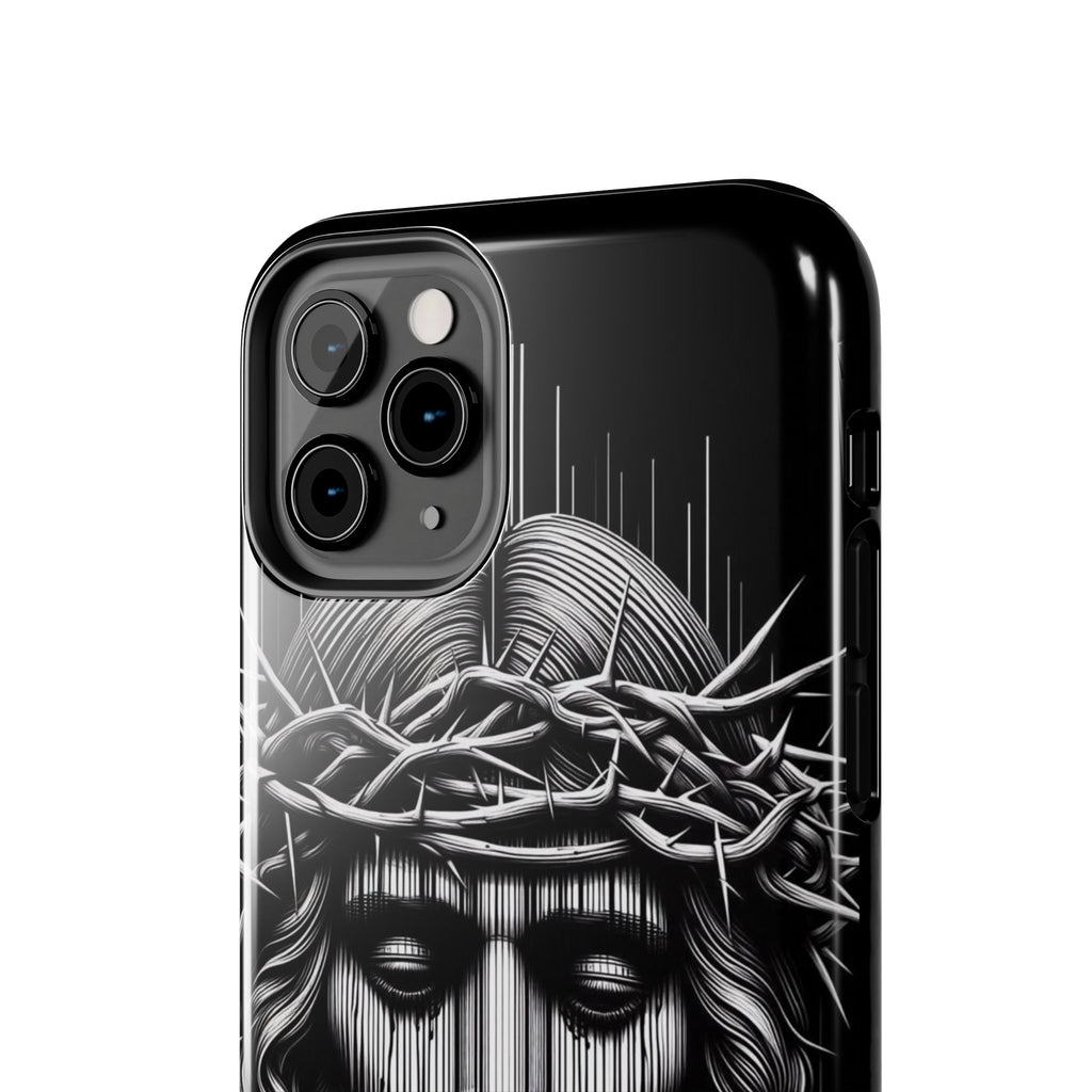 Jesus The King Crown Christian Phone Cases for iPhones & Samsung Phones