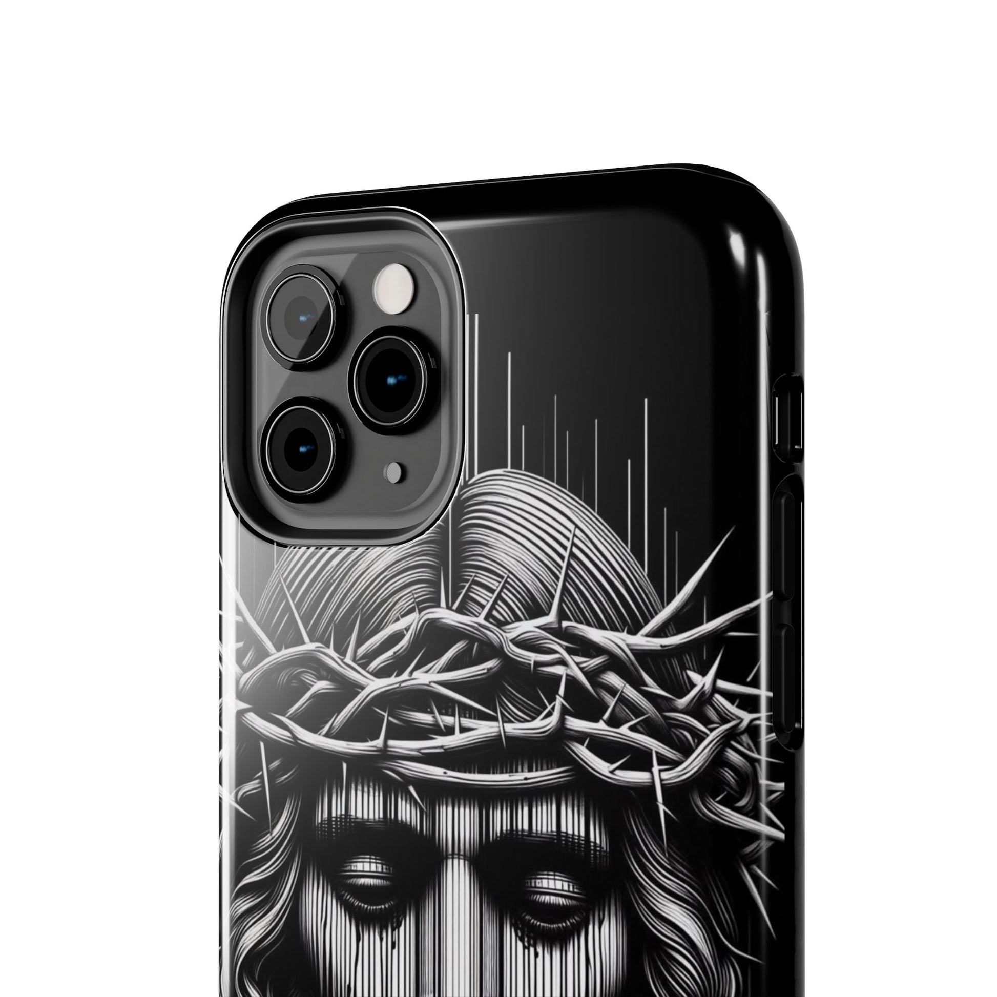 Jesus The King Crown Christian Phone Cases for iPhones & Samsung Phones