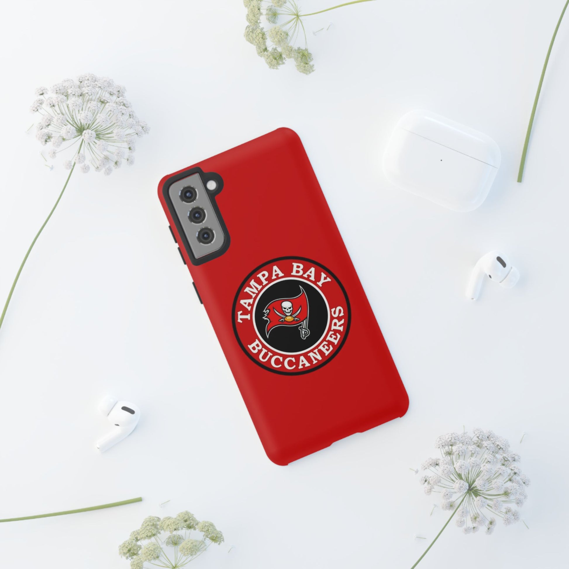 Football Tampa Bay Bucs Logo Tough Cases for iPhones, Samsung, and Pixel