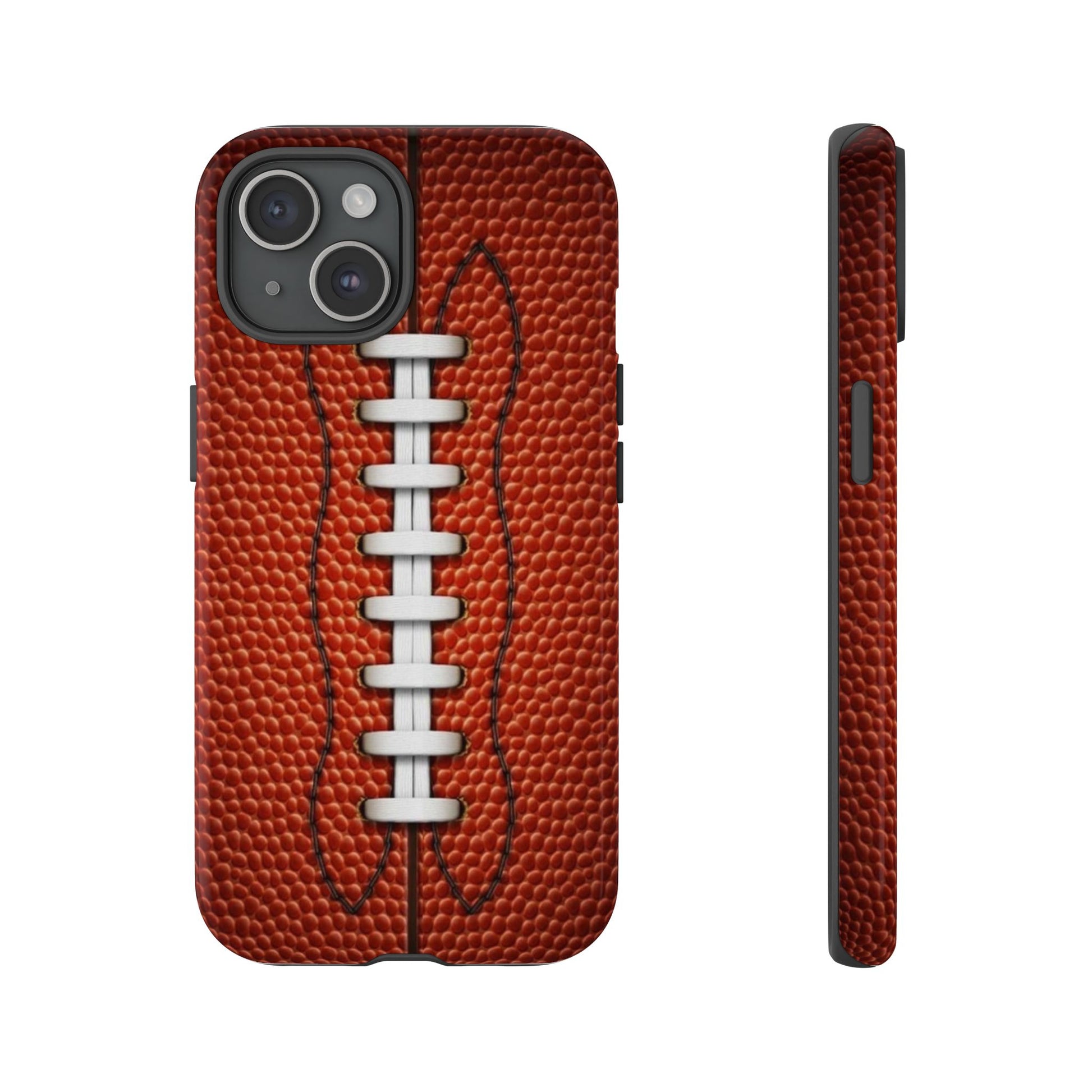 Football Pigskin Print Tough Cases for iPhones, Samsung, and Pixel