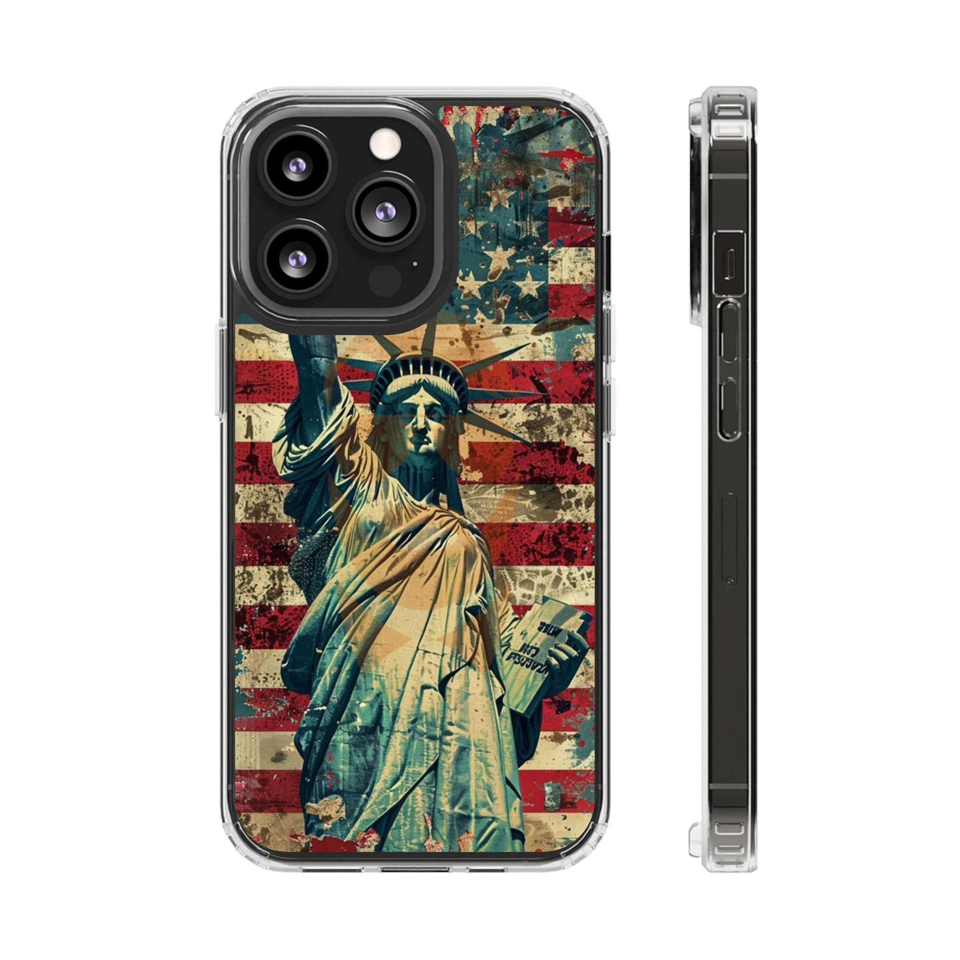American Iconic Lady Liberty Themed Iphone, Samsung case