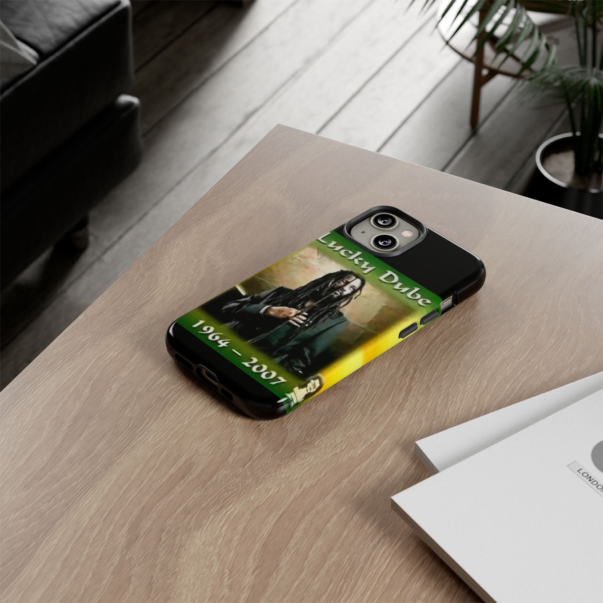 Lucky Dube Tough Cases for iPhones, Samsung, and Pixel