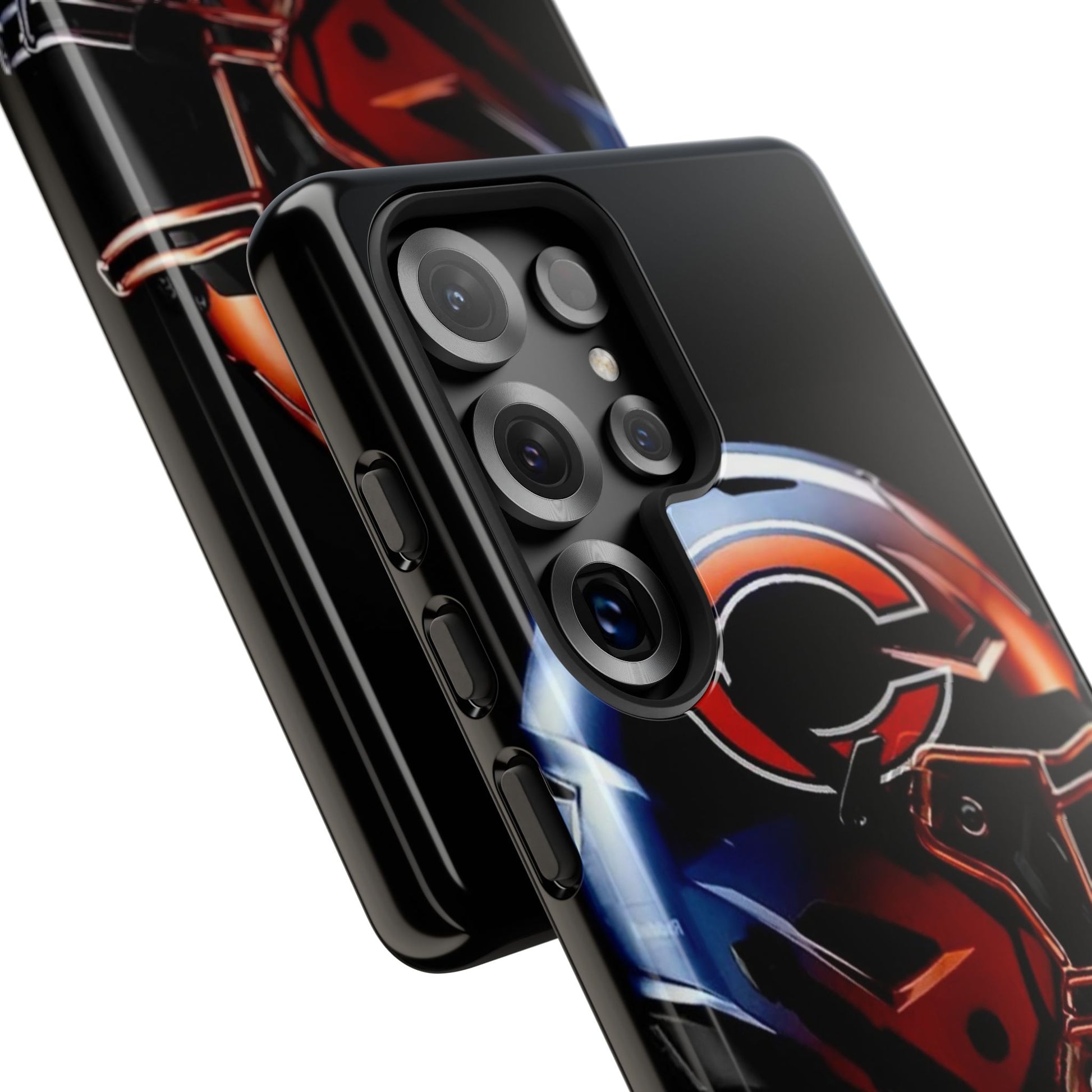 Football Helmet Chicago Bears Phone Case, Tough Cases for iPhones, Samsung, and Pixel